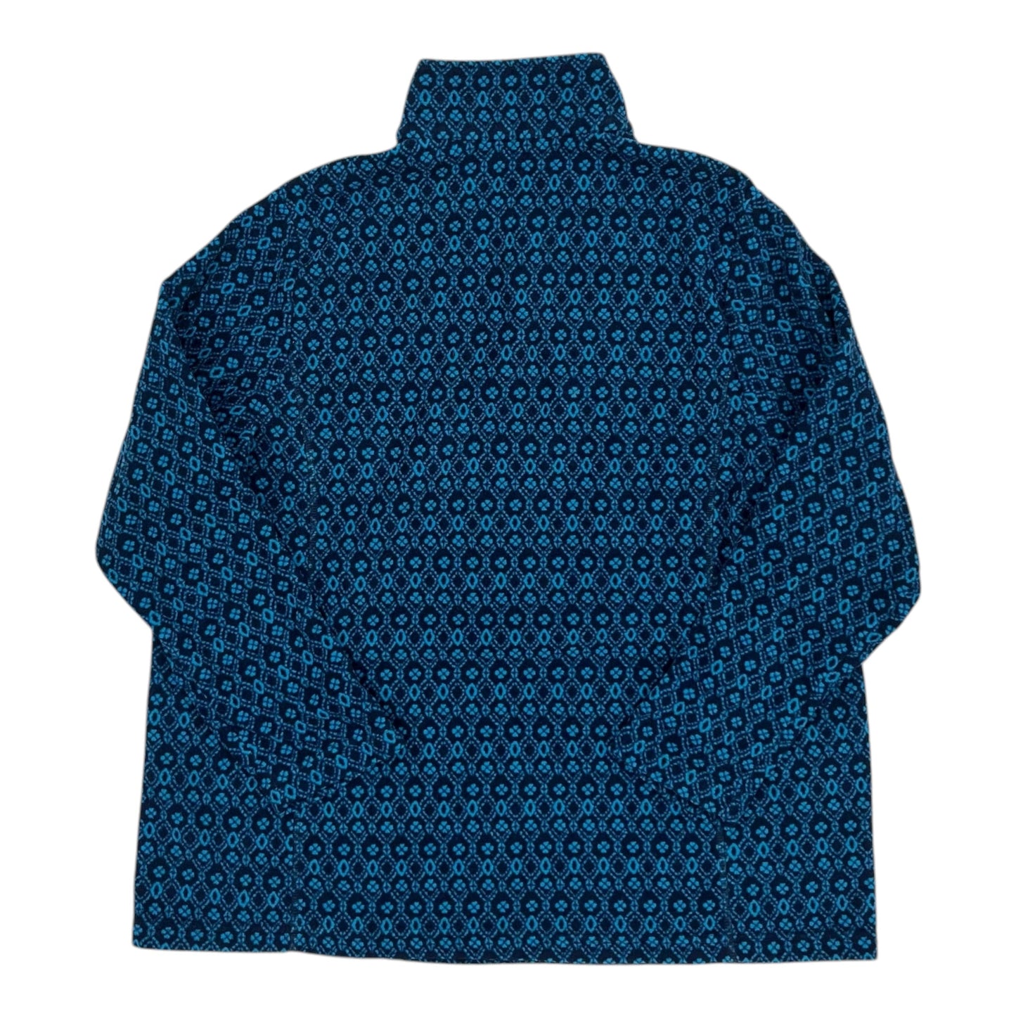 Athletic Fleece By Lands End In Blue, Size:1X