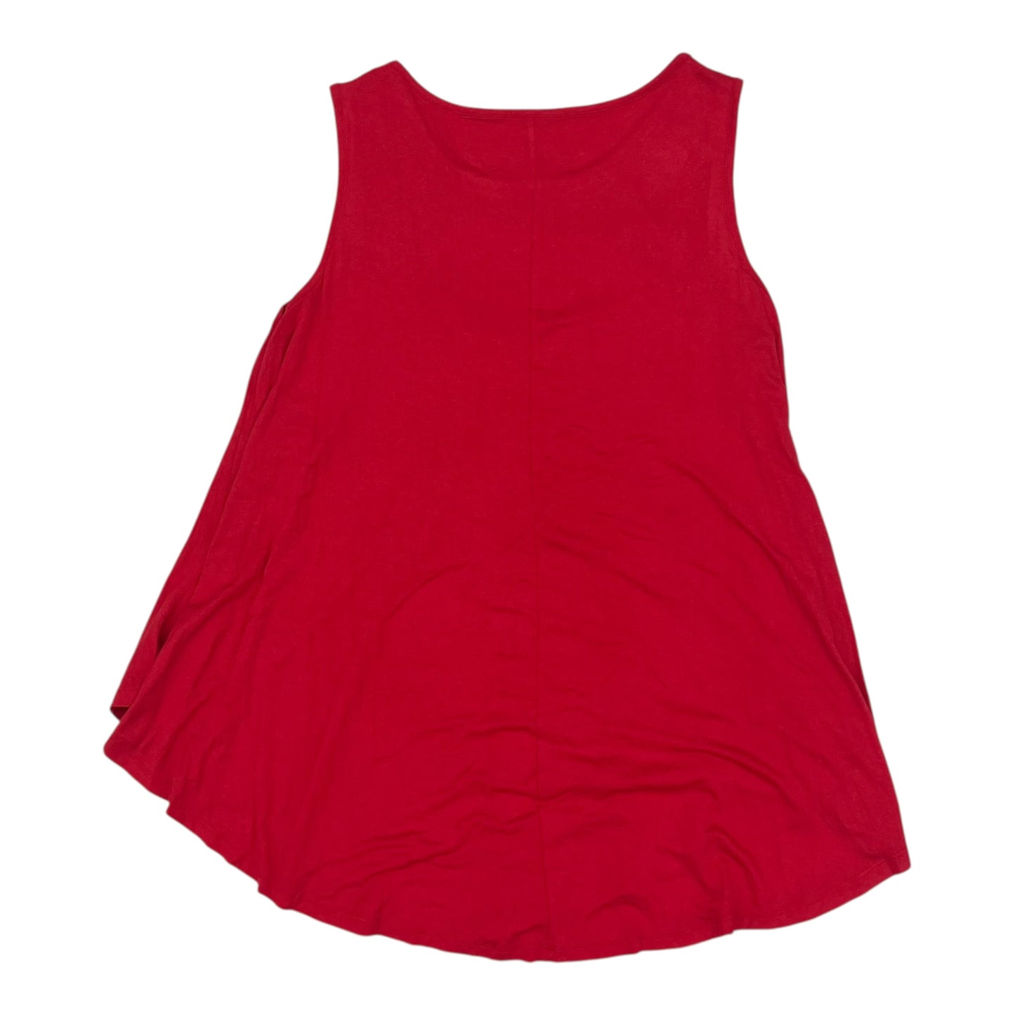 Tank Top By Lane Bryant In Red, Size:1X