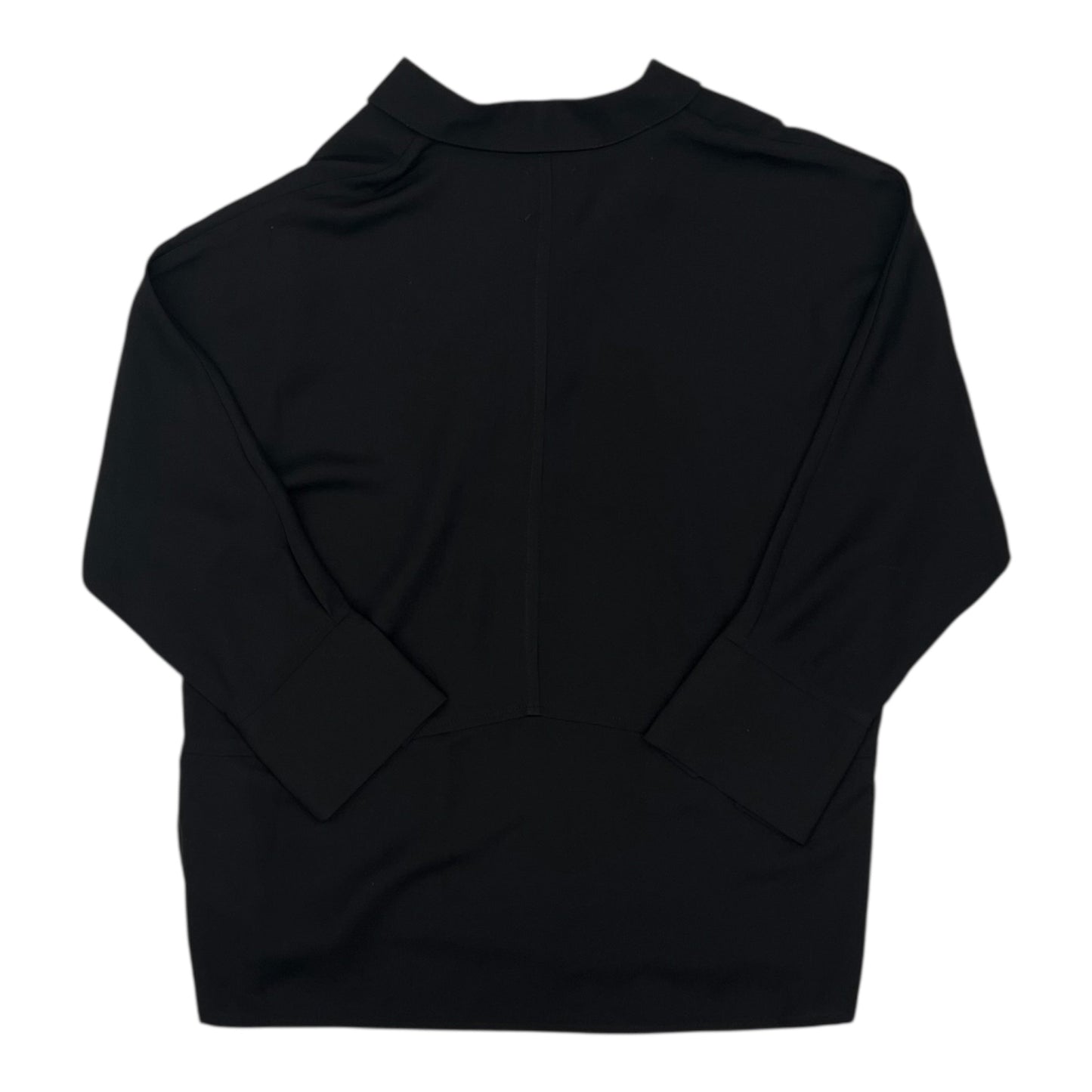 Blouse Ls By Nic + Zoe In Black, Size:S