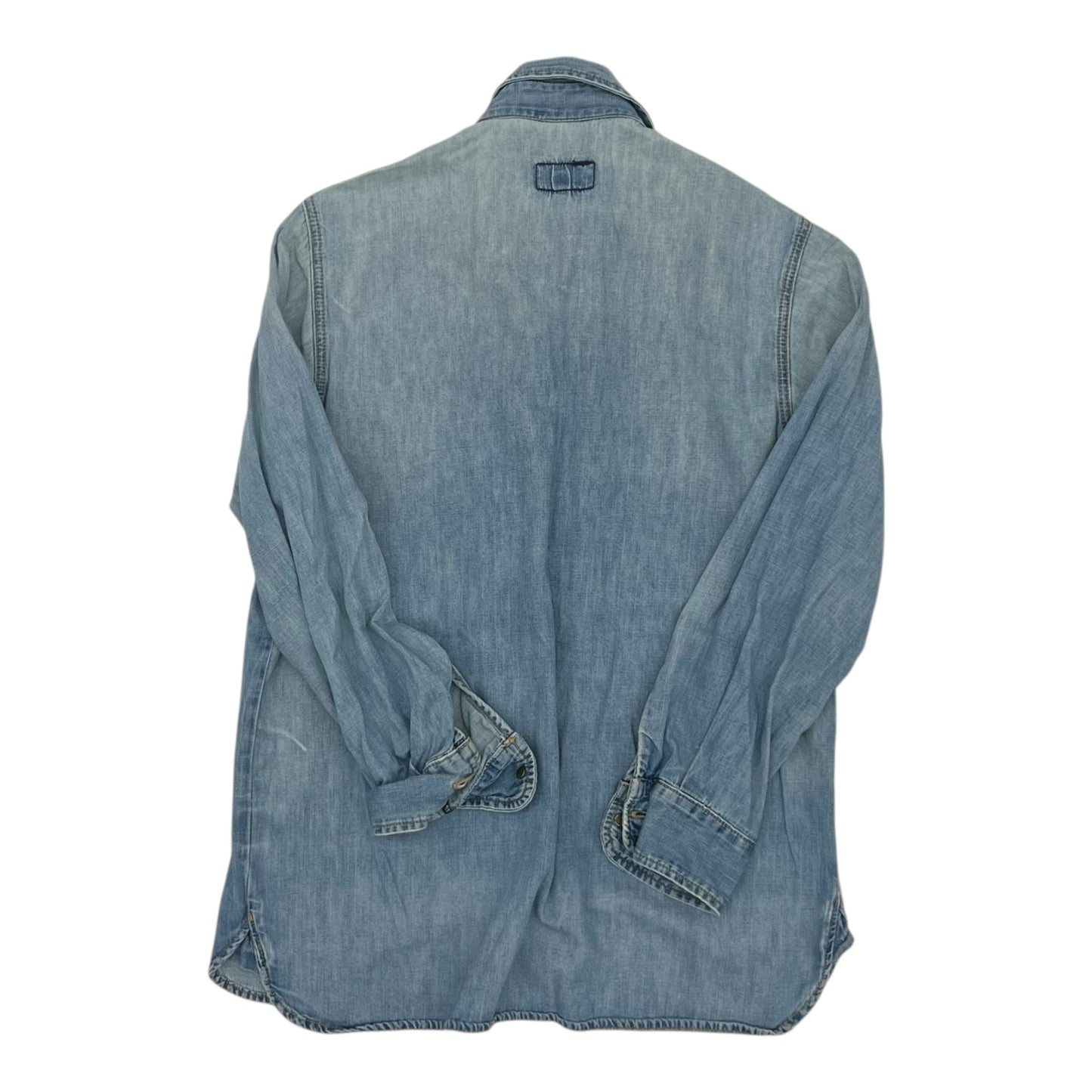 Top Ls By Current Elliott In Blue Denim, Size:M