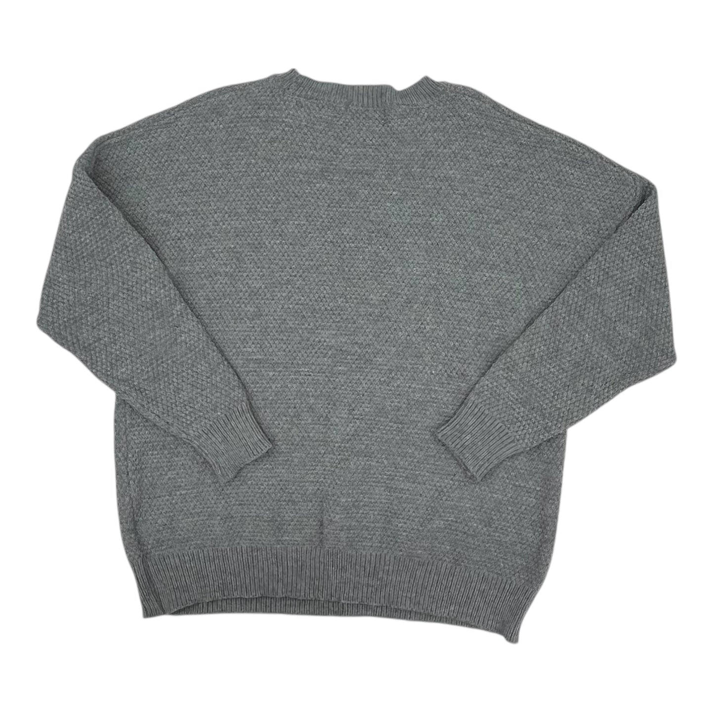 Sweater By Zenana In Grey, Size:Xl