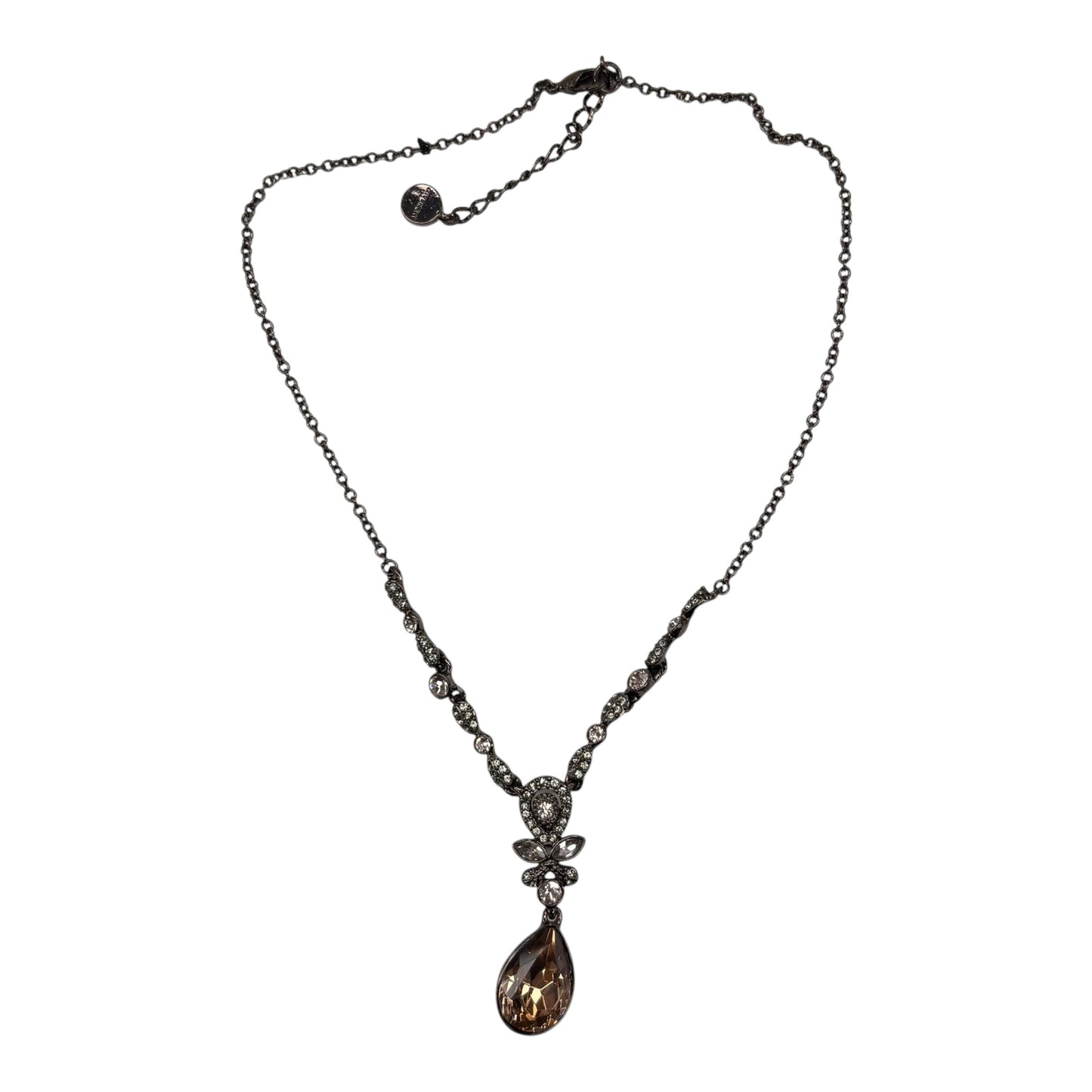 NECKLACE LUXURY DESIGNER by GIVENCHY In BROWN