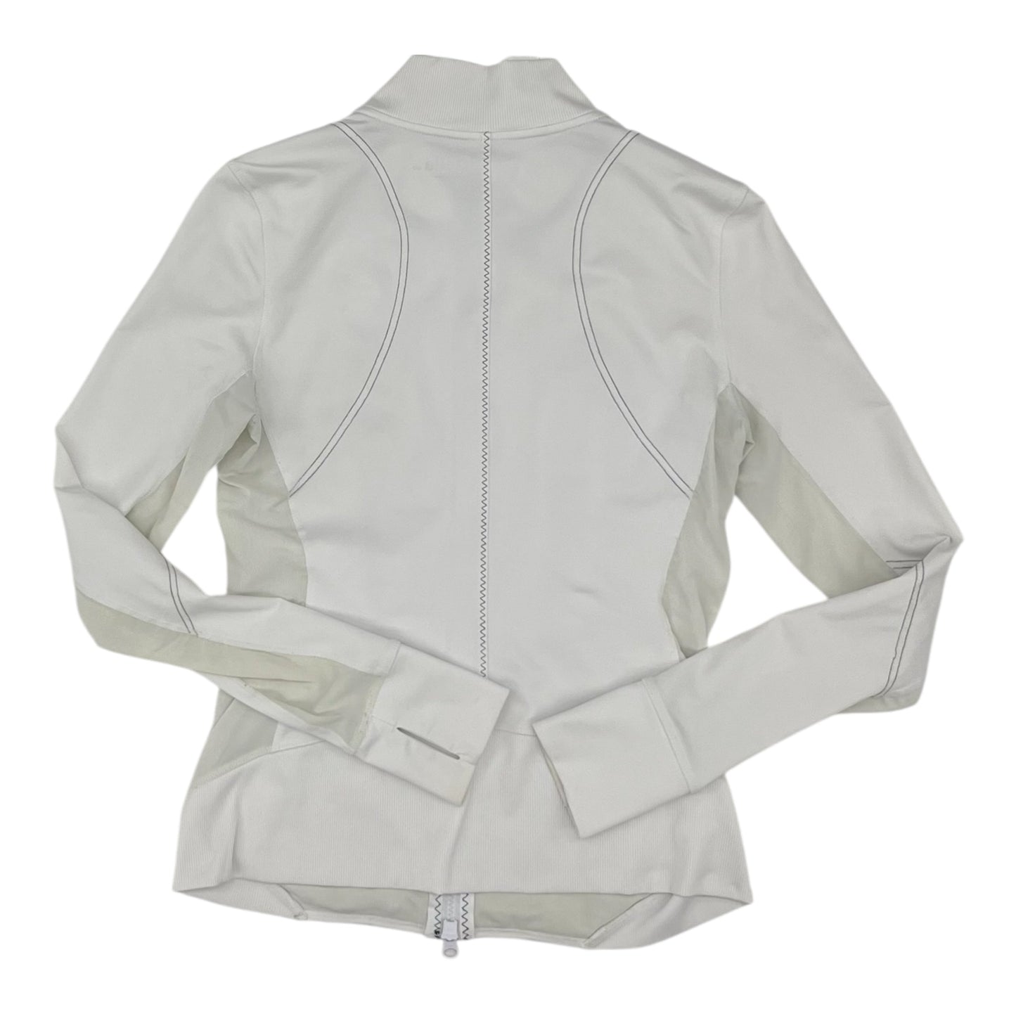 Athletic Jacket By Zella In Cream, Size:S