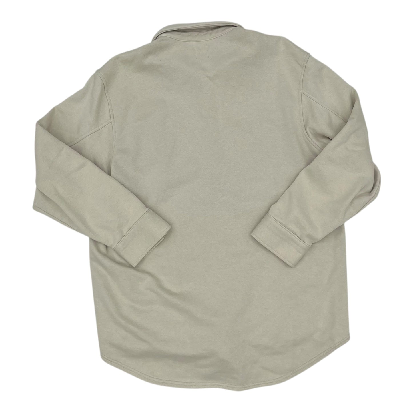 Jacket Shirt By Gap In Tan, Size:M