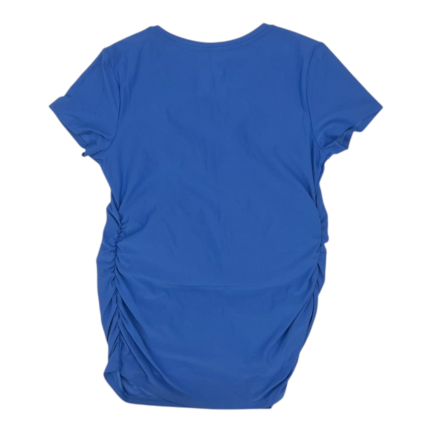 Mat Top Ss By Time And Tru In Blue, Size:M