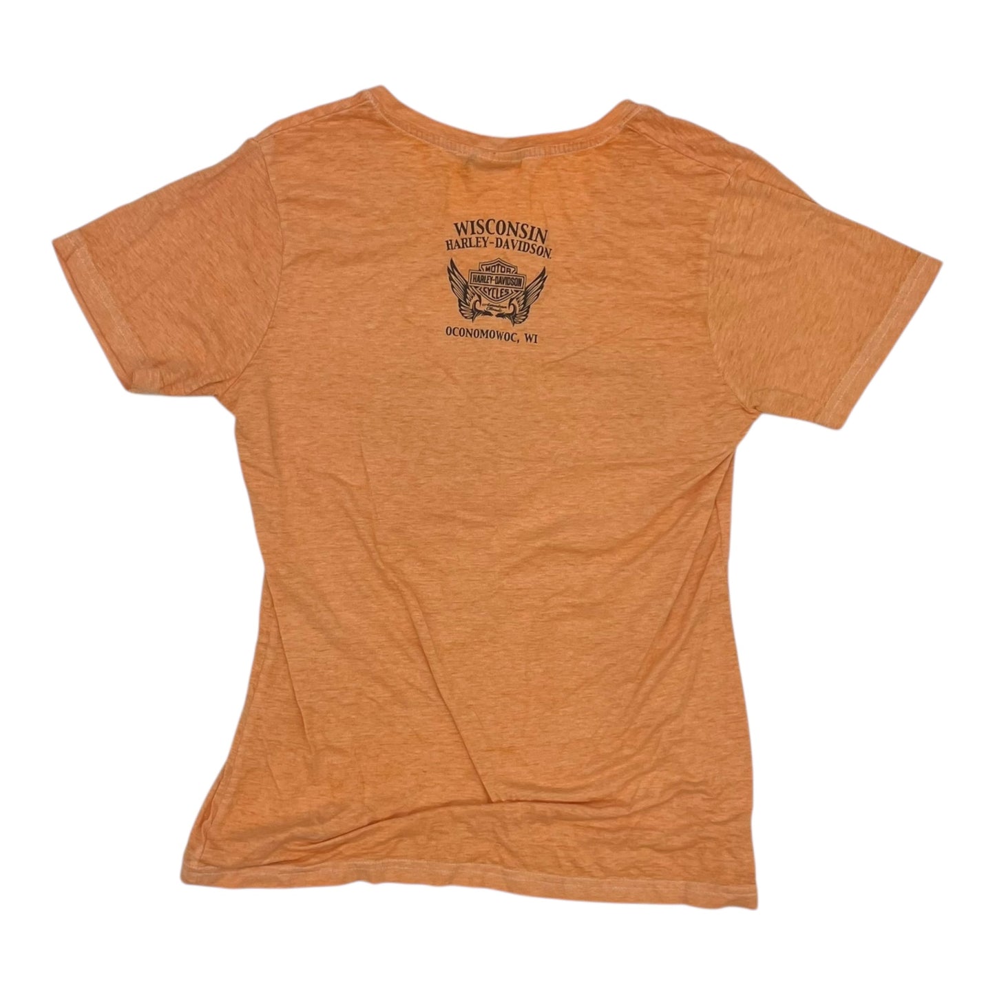 Top Ss By Harley Davidson In Orange, Size:L
