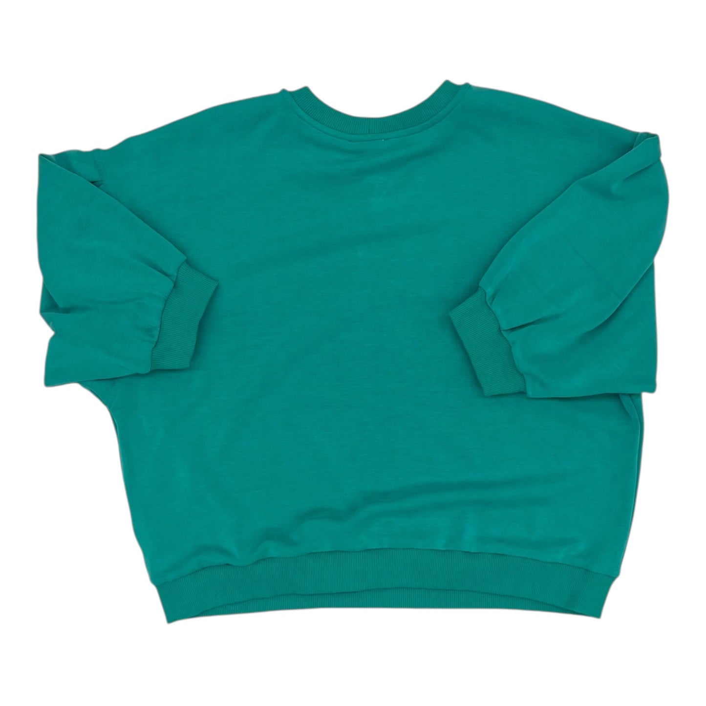Sweatshirt Crewneck By Umgee In Green, Size:M