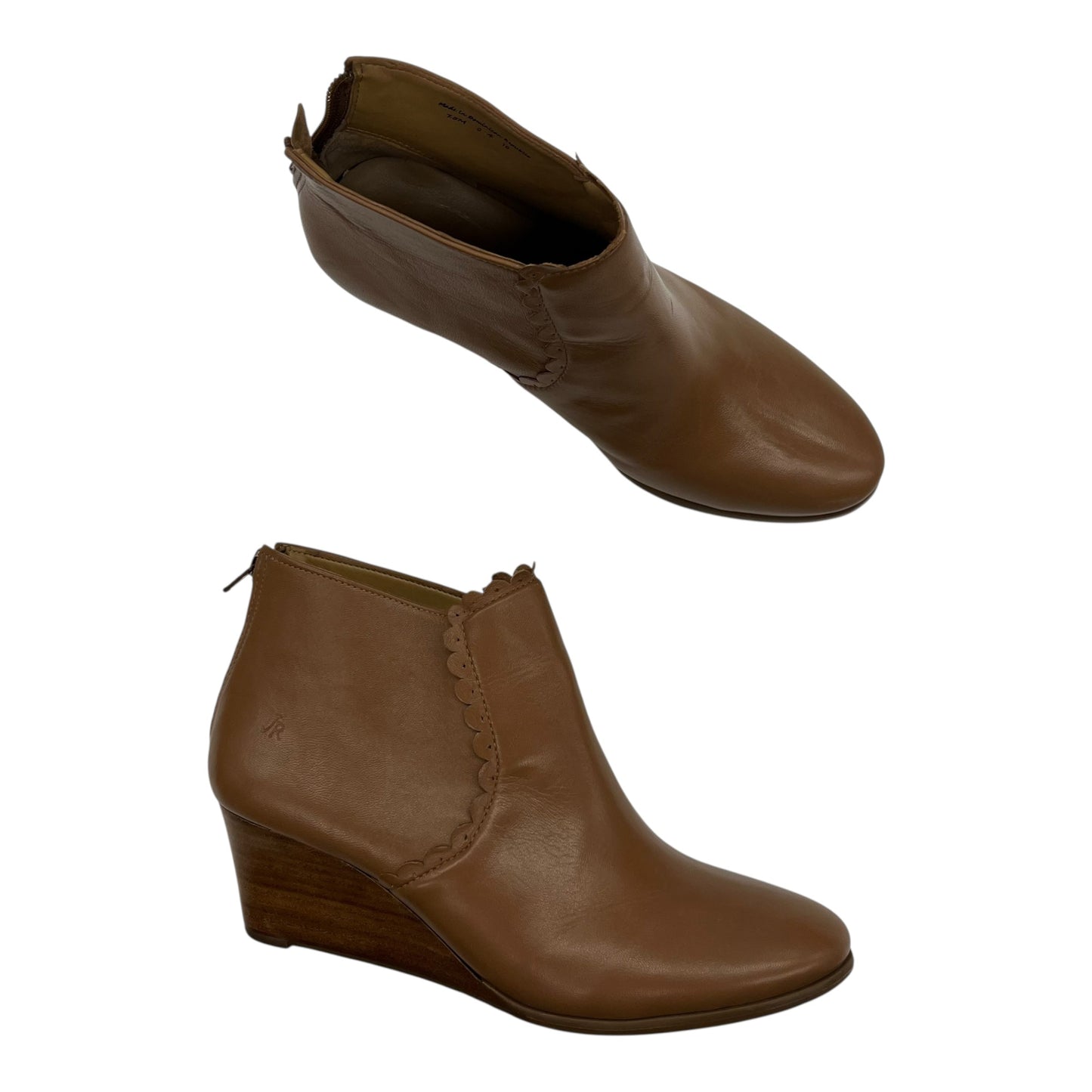 Boots Ankle Heels By Jack Rogers In Brown, Size:7.5