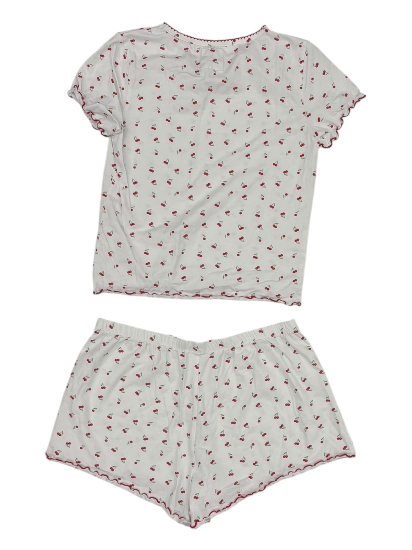 Pajamas 2Pc By Clothes Mentor In Red & White, Size:6