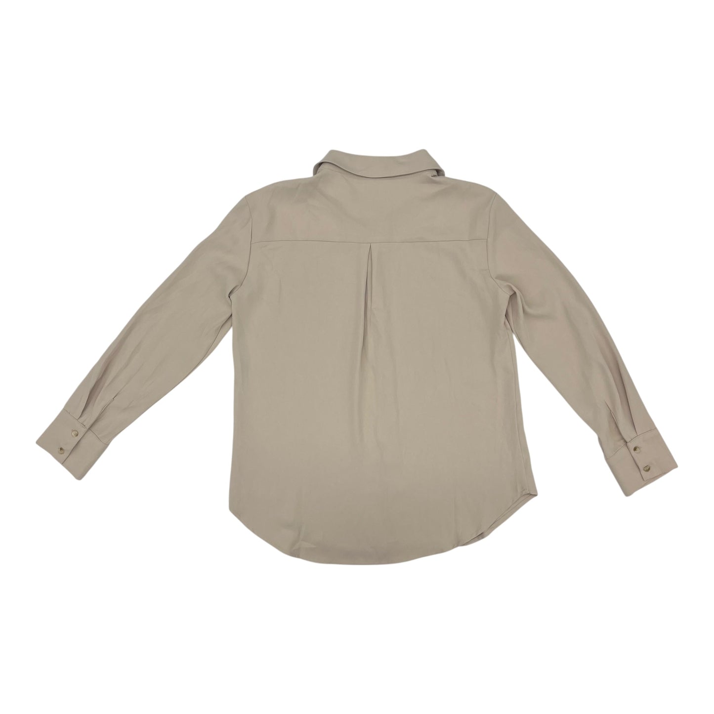 BLOUSE LS by MYSTREE in TAN, Size:M