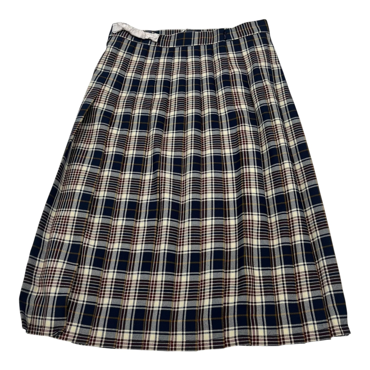 Skirt Designer By Tory Burch In Plaid Pattern, Size:2