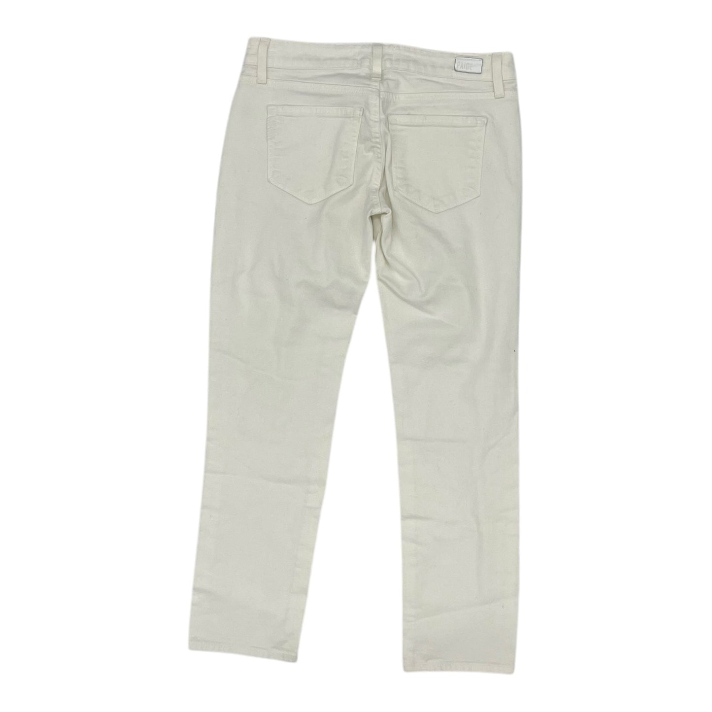 Jeans Skinny By Paige In White Denim, Size:0