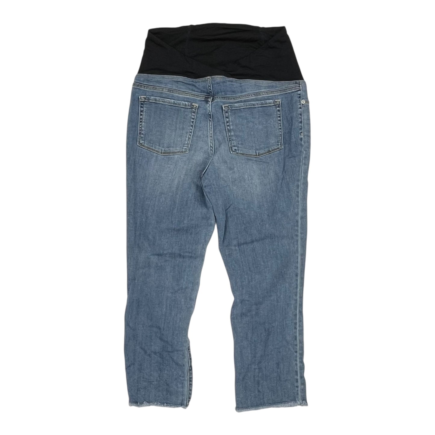 Mat Jeans By Isabel Maternity In Blue Denim, Size:10