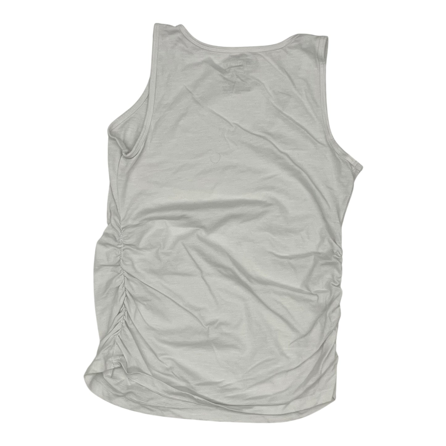 Mat Tank Top By A Glow In White, Size:S