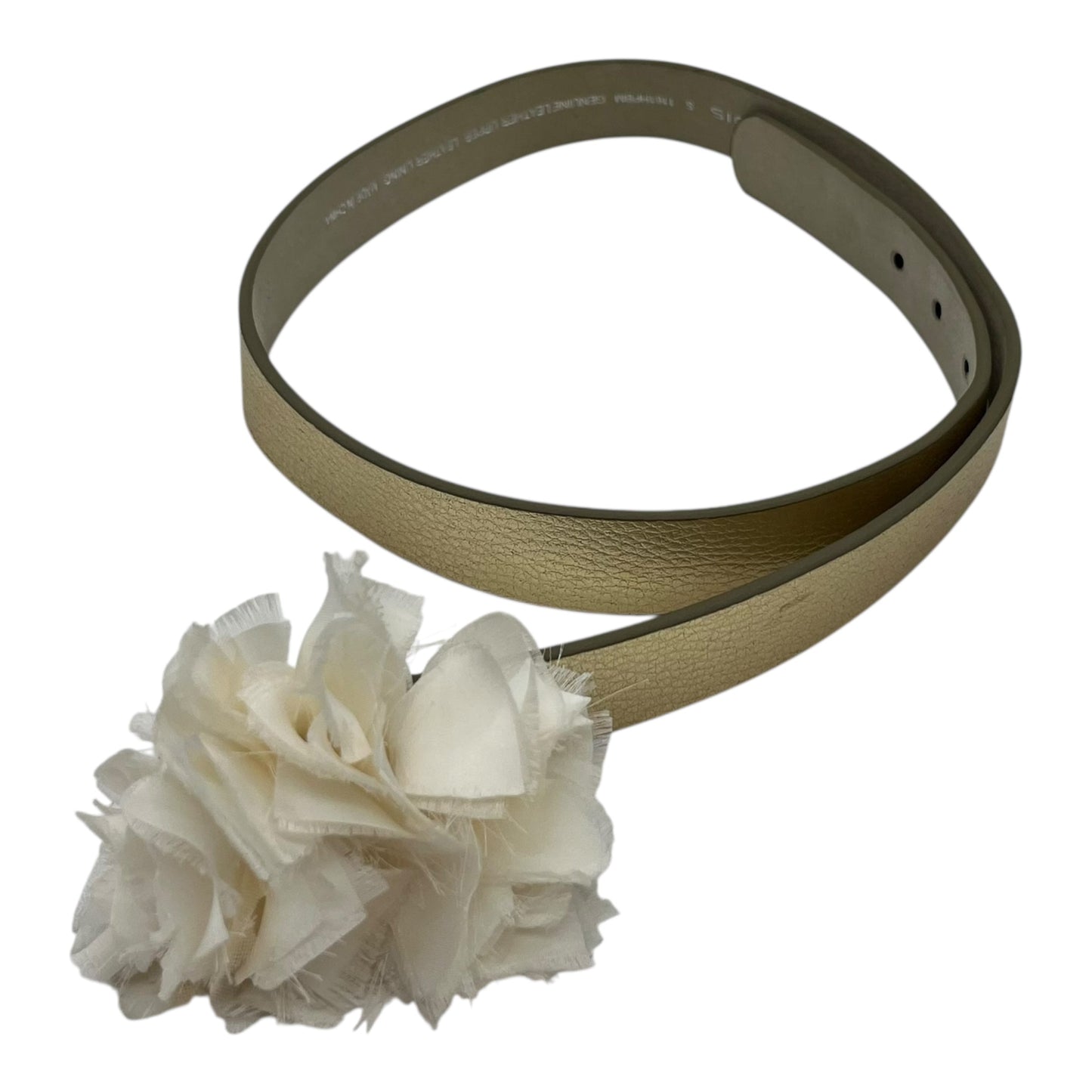 BELT by LODIS in CREAM, Size:SMALL