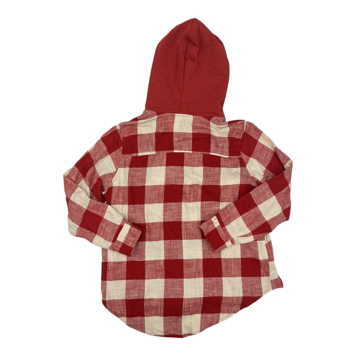 Jacket Shirt By Time And Tru In Red, Size:L