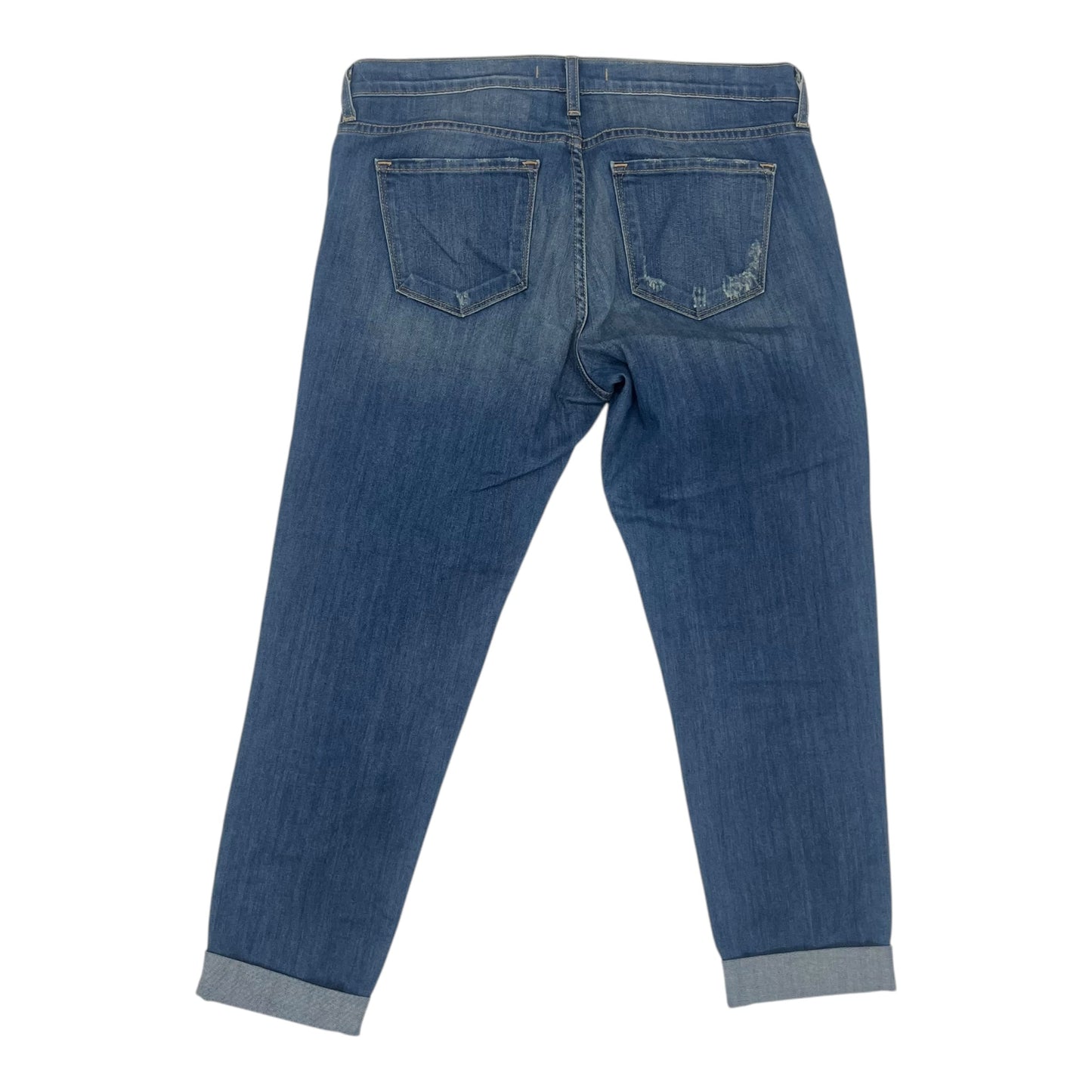 Jeans Straight By Flying Monkey In Blue Denim, Size:8