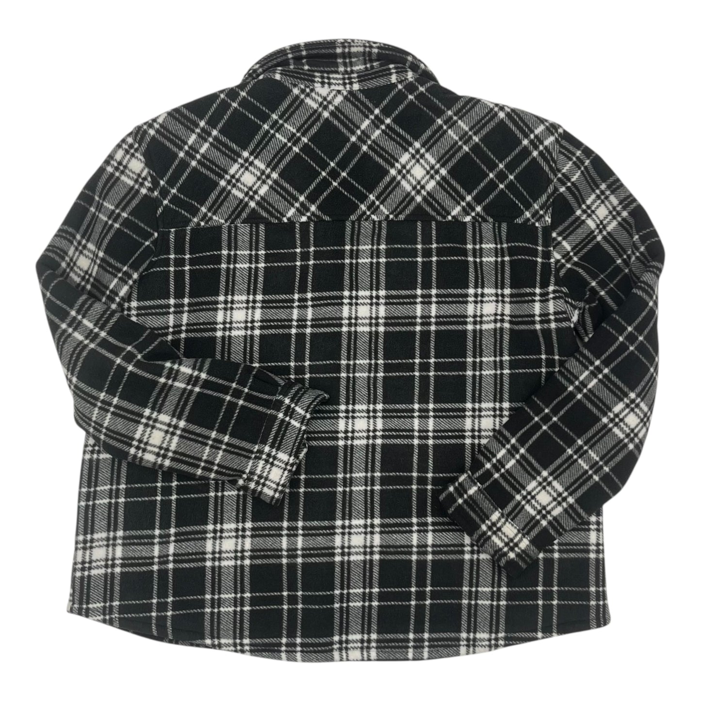 Jacket Shirt By Sage In Black, Size:Xl