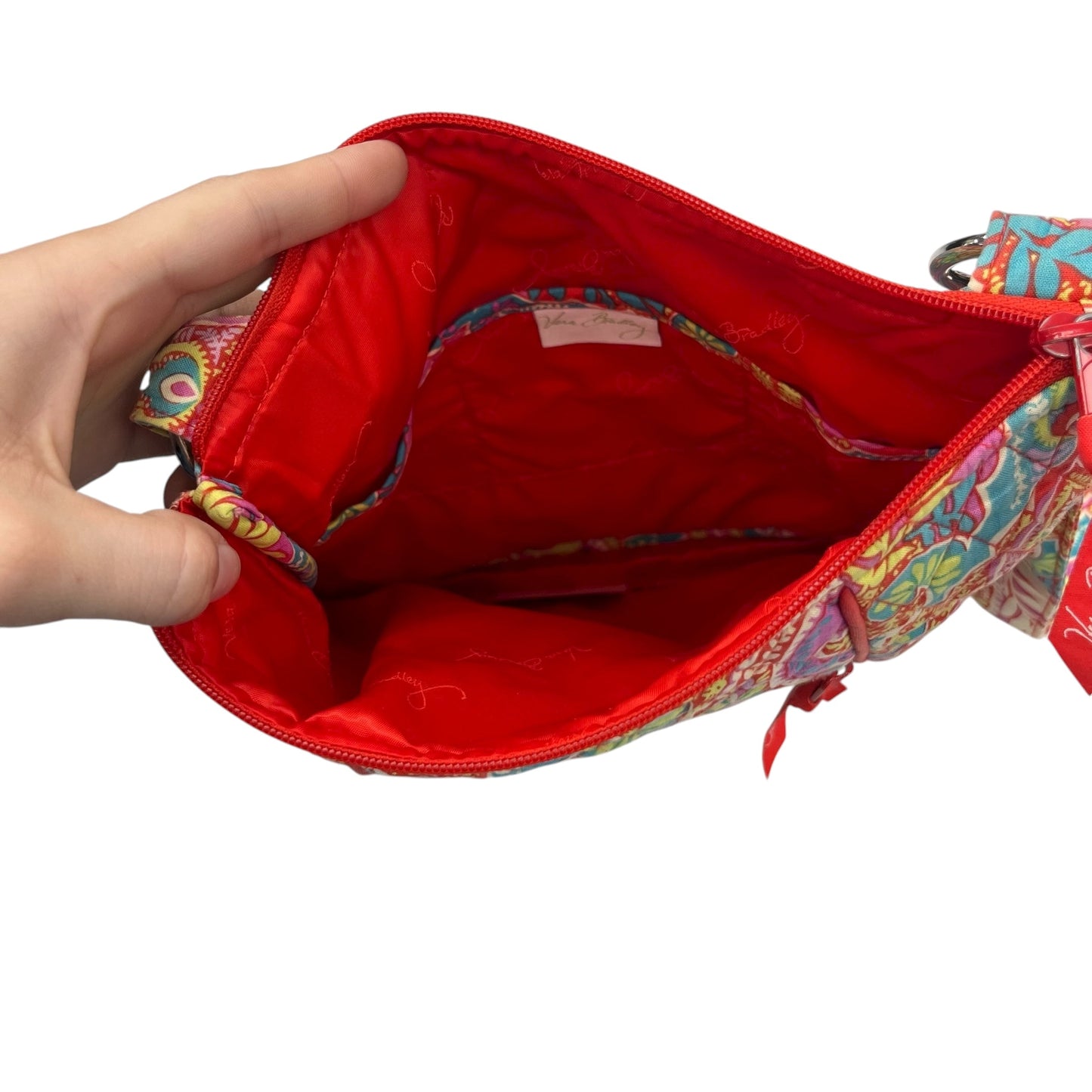 Crossbody By Vera Bradley In Paisley Print, Size:Medium