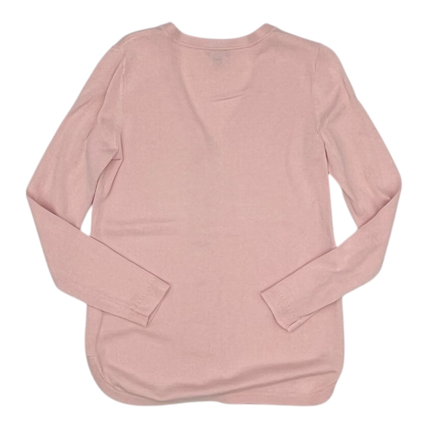 Sweater Cardigan By Talbots In Pink, Size:Sp