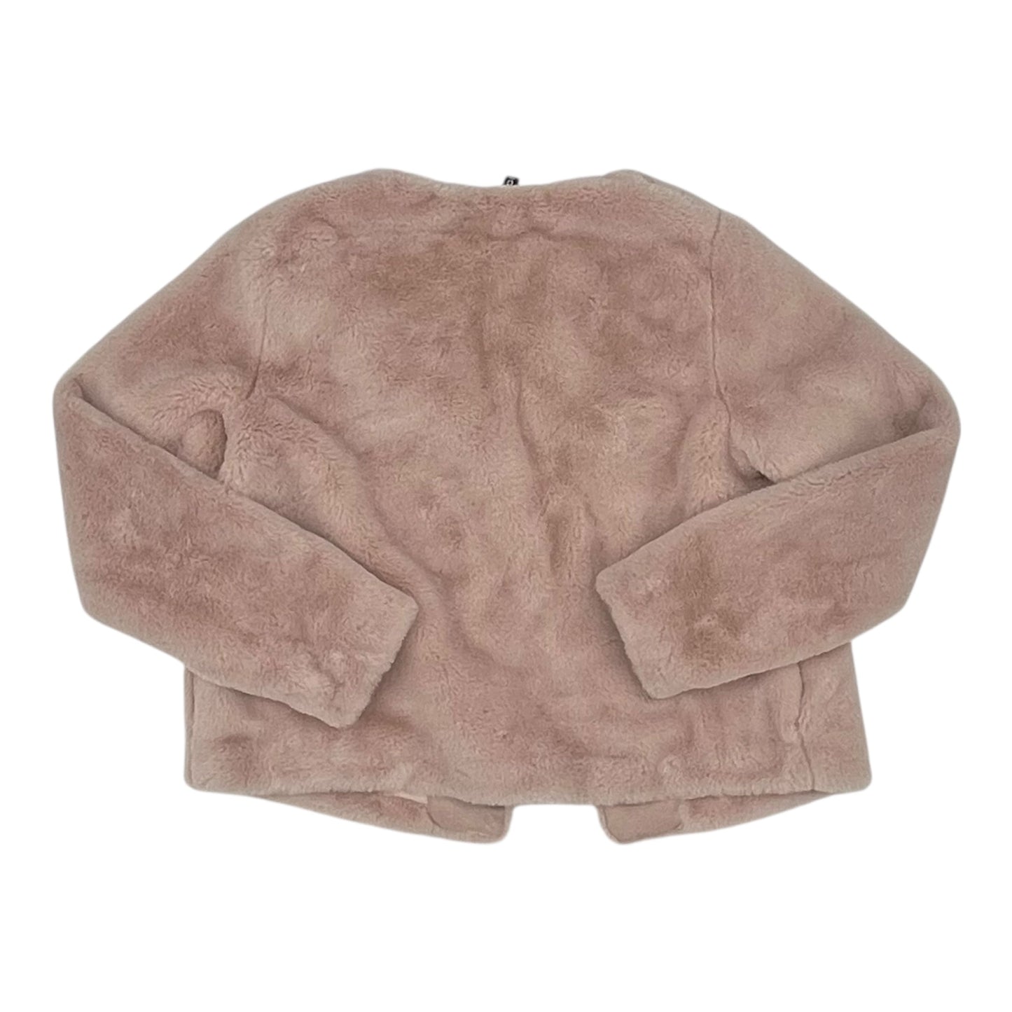 Jacket Faux Fur & Sherpa By Divided In Pink, Size:M