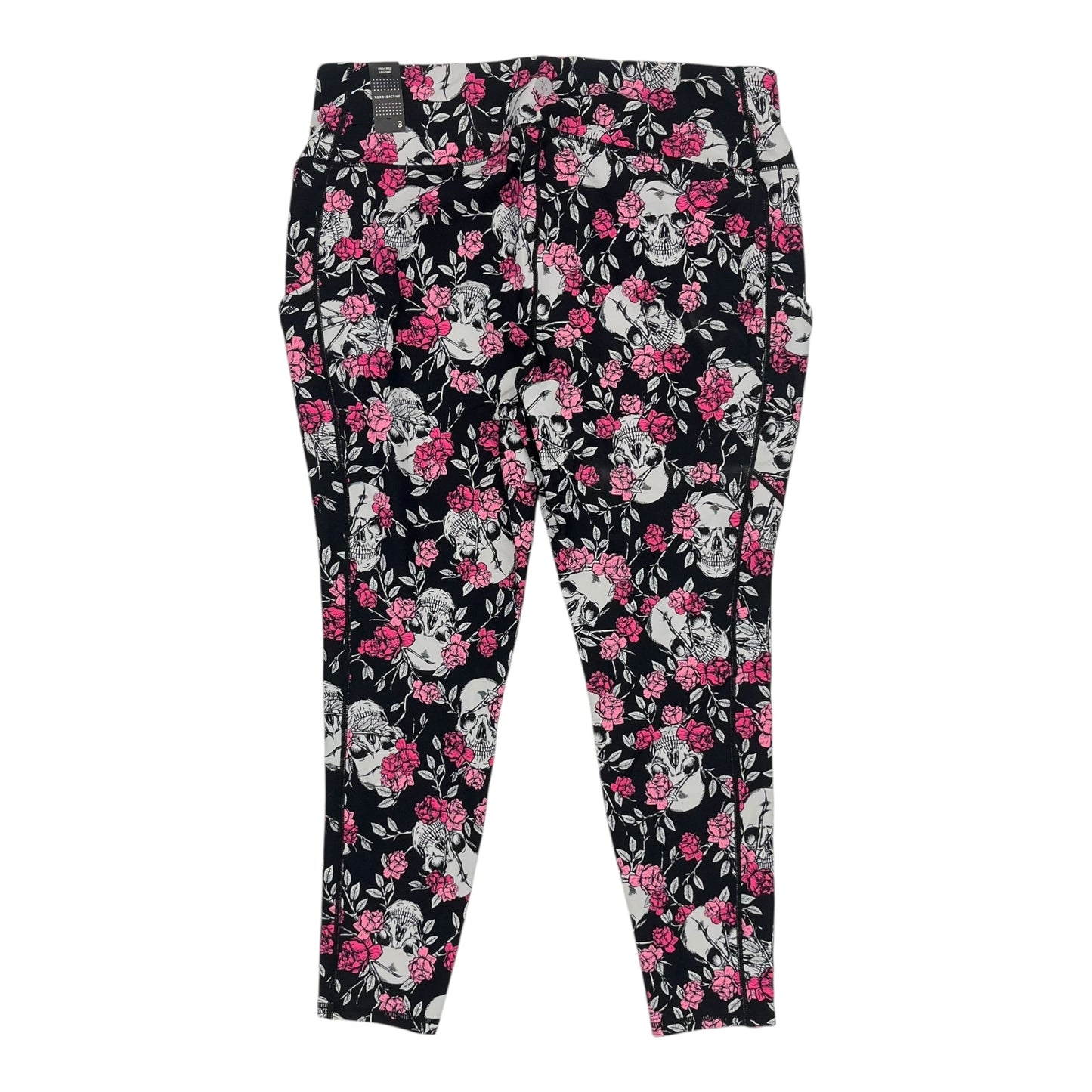 Athletic Leggings By Torrid In Black, Size:3X