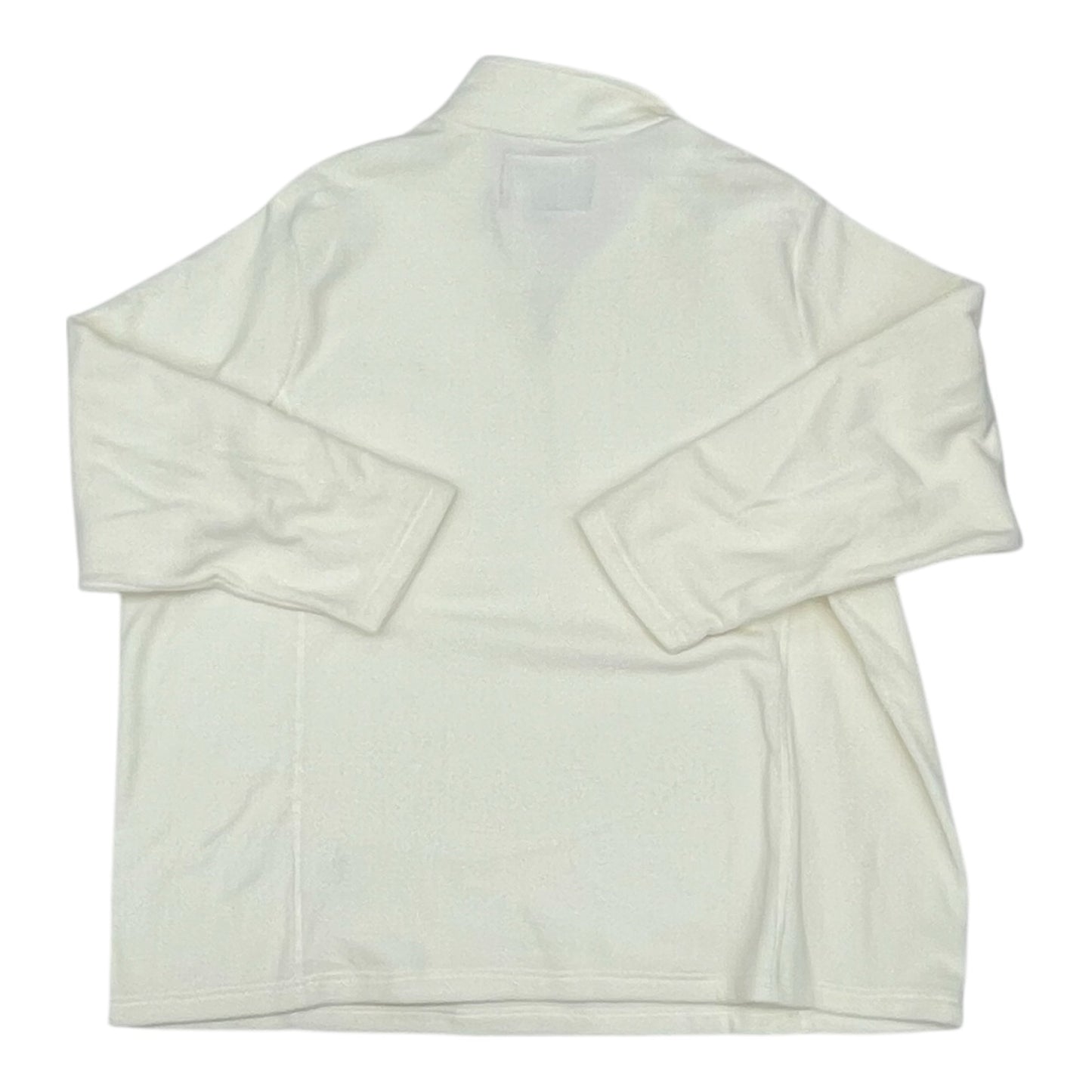 Athletic Fleece By Lands End In Cream, Size:3X