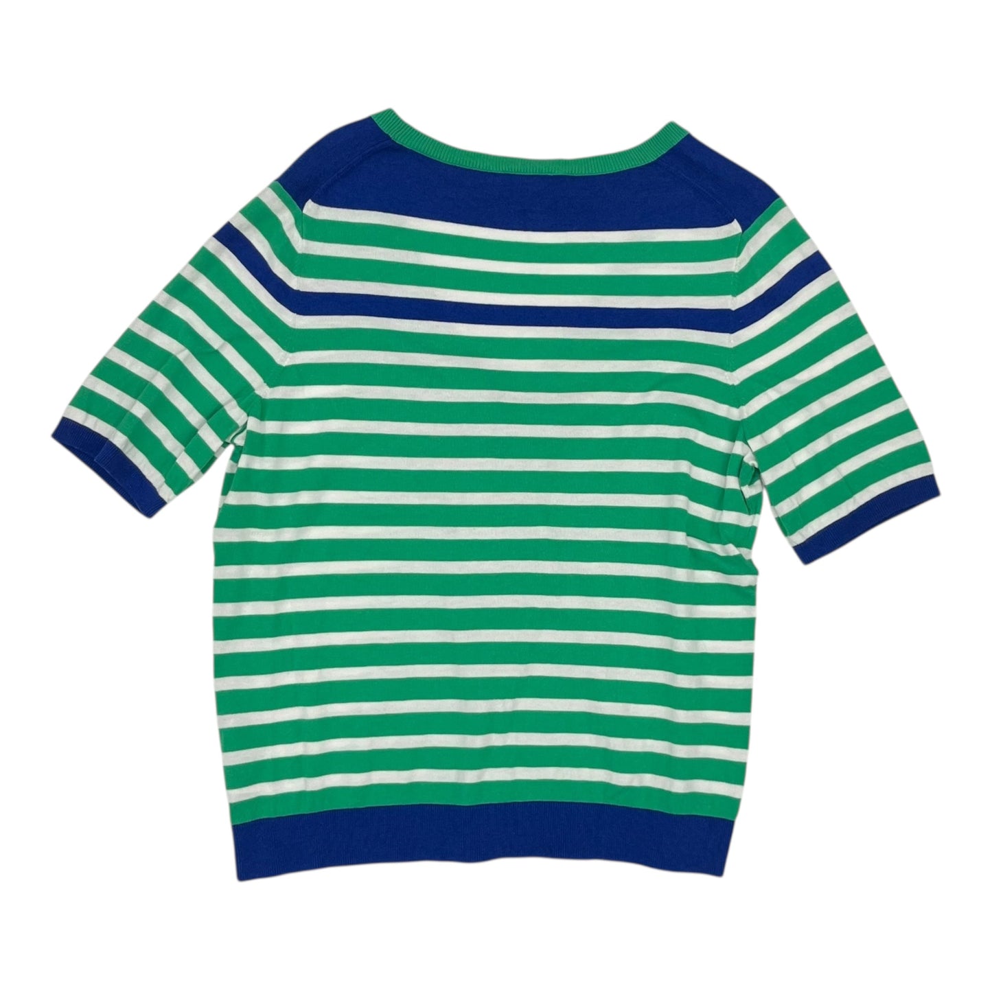 Cardigan By Talbots In Blue & Green, Size:Xl