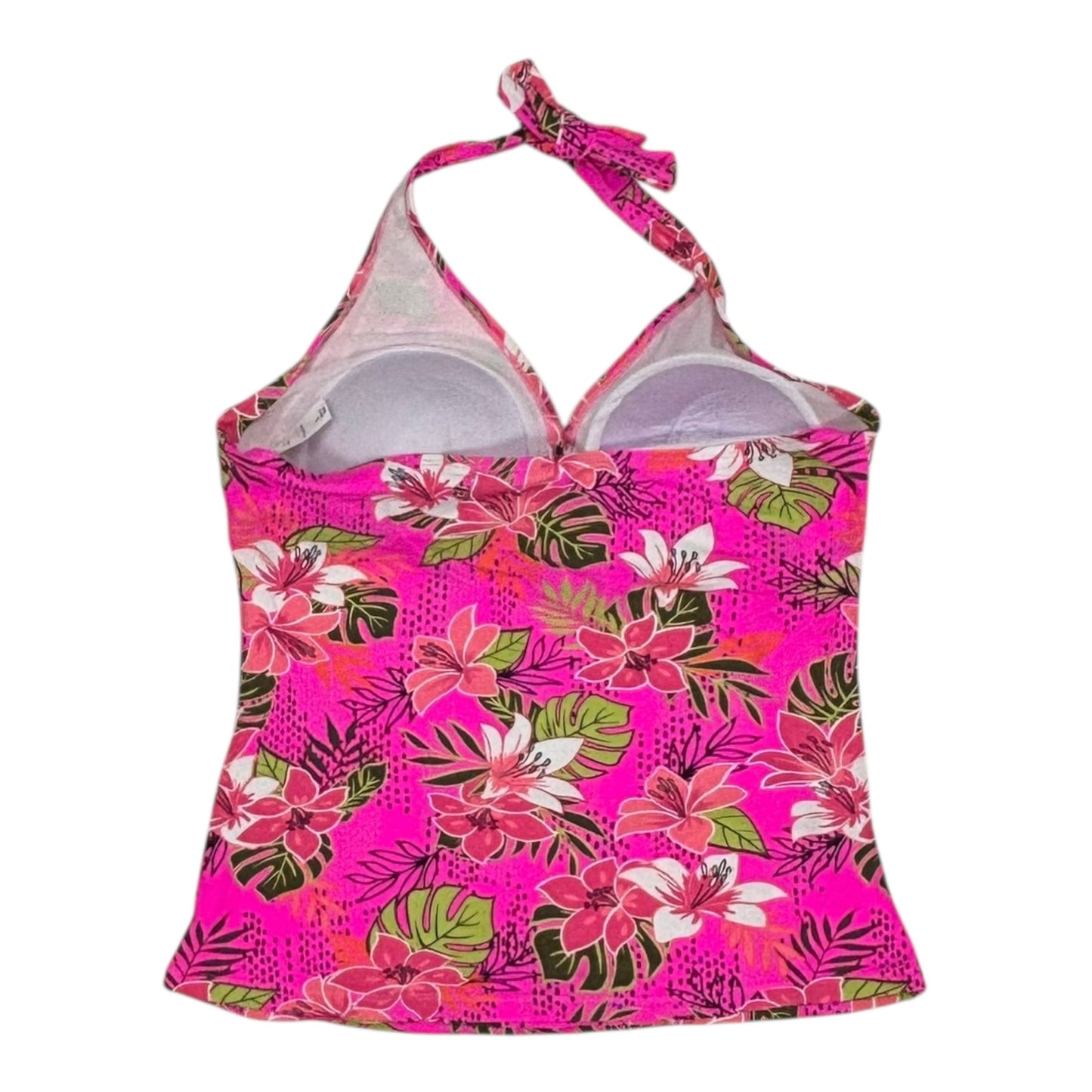 Swimsuit Top By Cme In Pink, Size:L