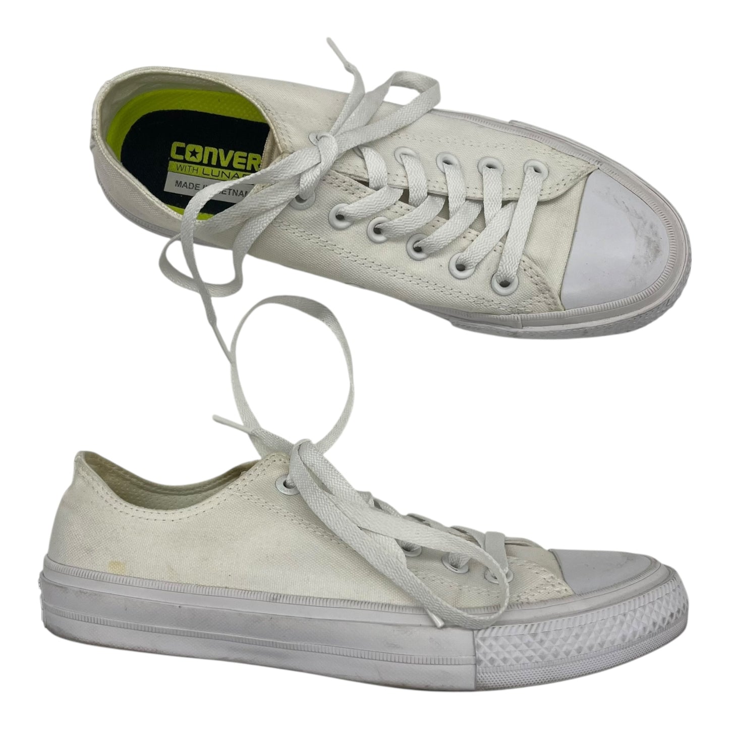 Shoes Sneakers By Converse In Cream, Size:8.5