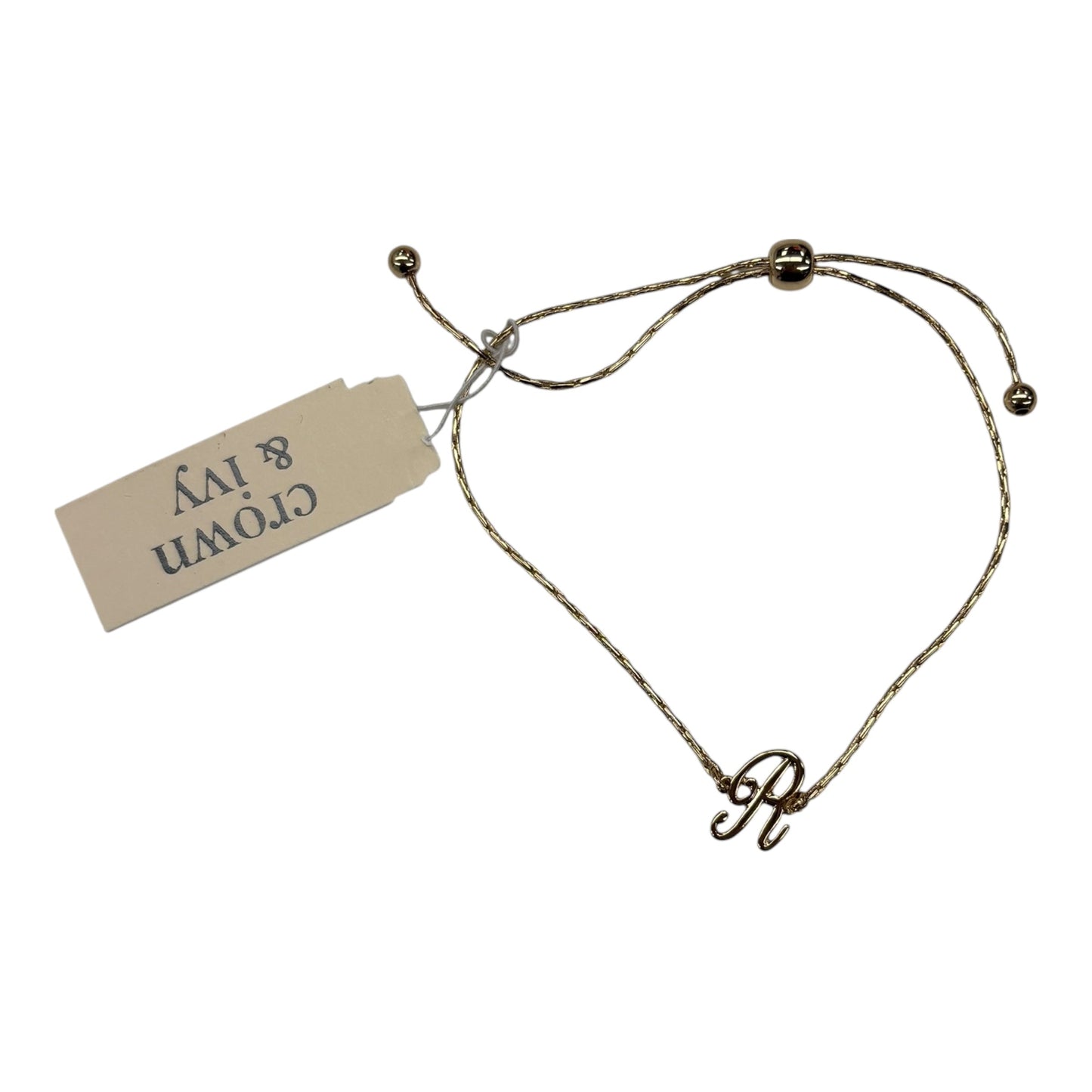 Necklace Charm By Crown And Ivy In Gold