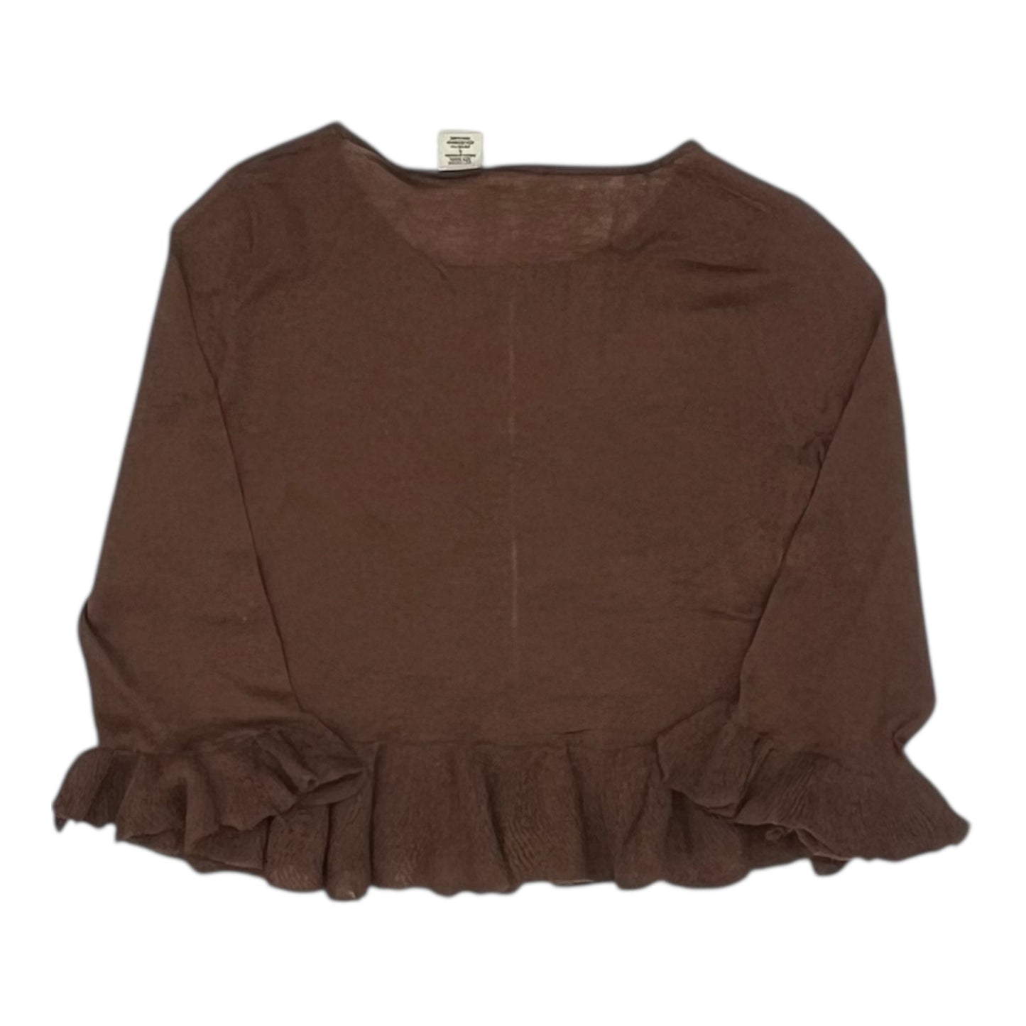 Sweater By Moth In Brown, Size:S