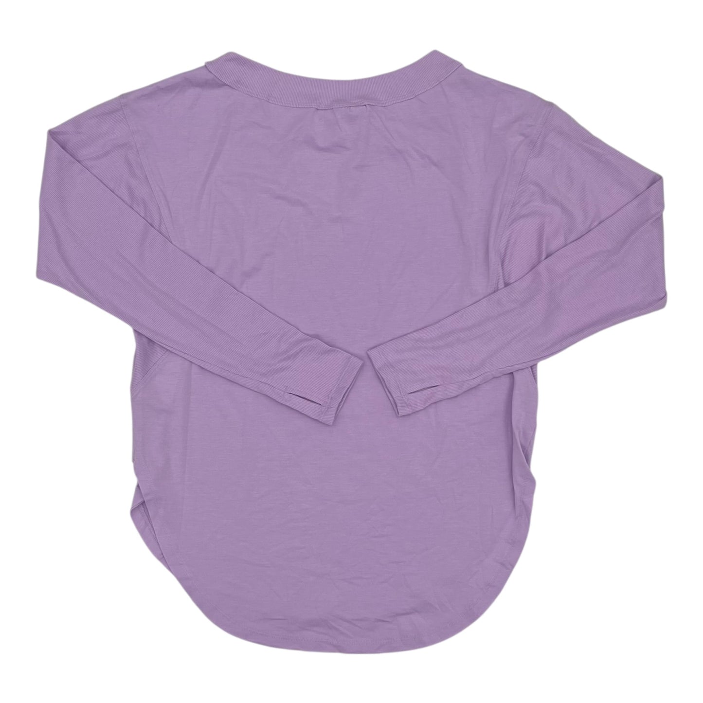 Athletic Top Ls Crewneck By Joy Lab In Purple, Size:S
