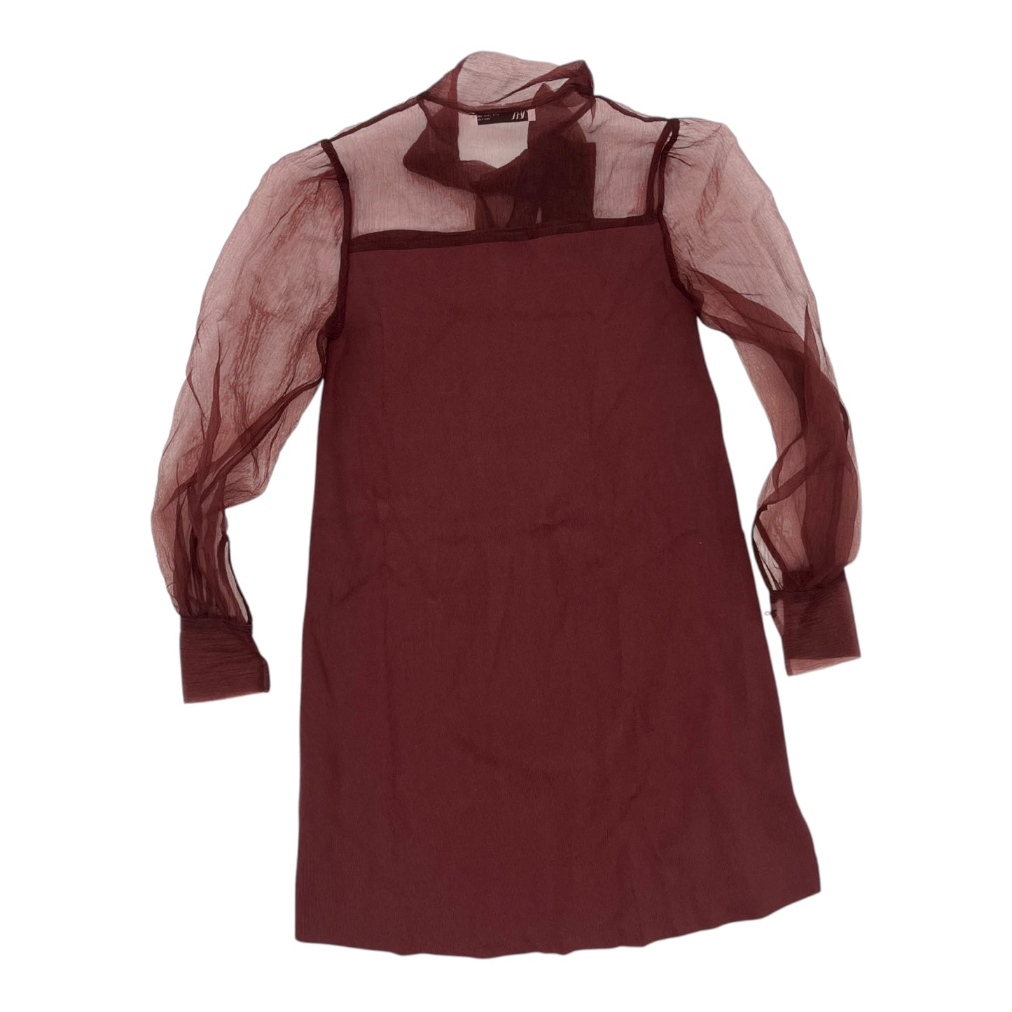 Dress Casual Short By Zara In Red, Size:M