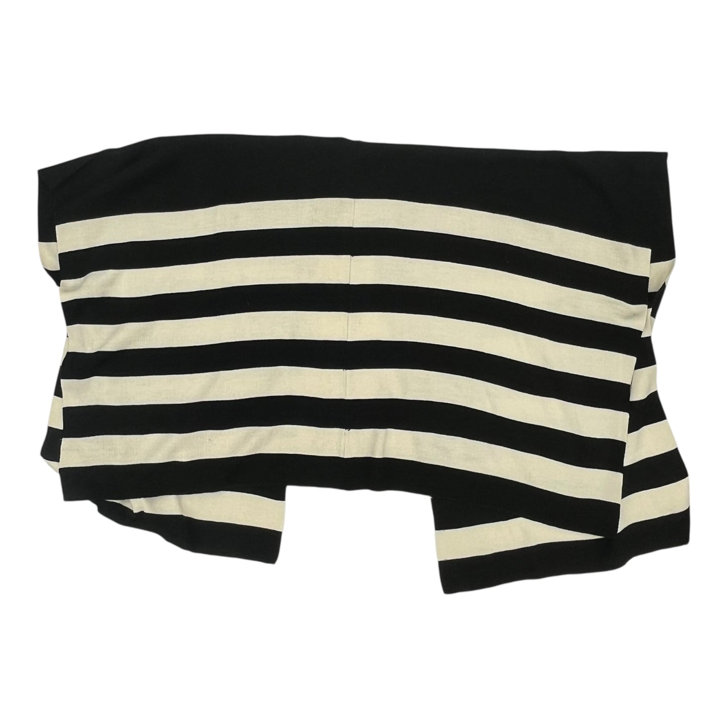 Shawl By Loft In Black & Tan, Size:Xs