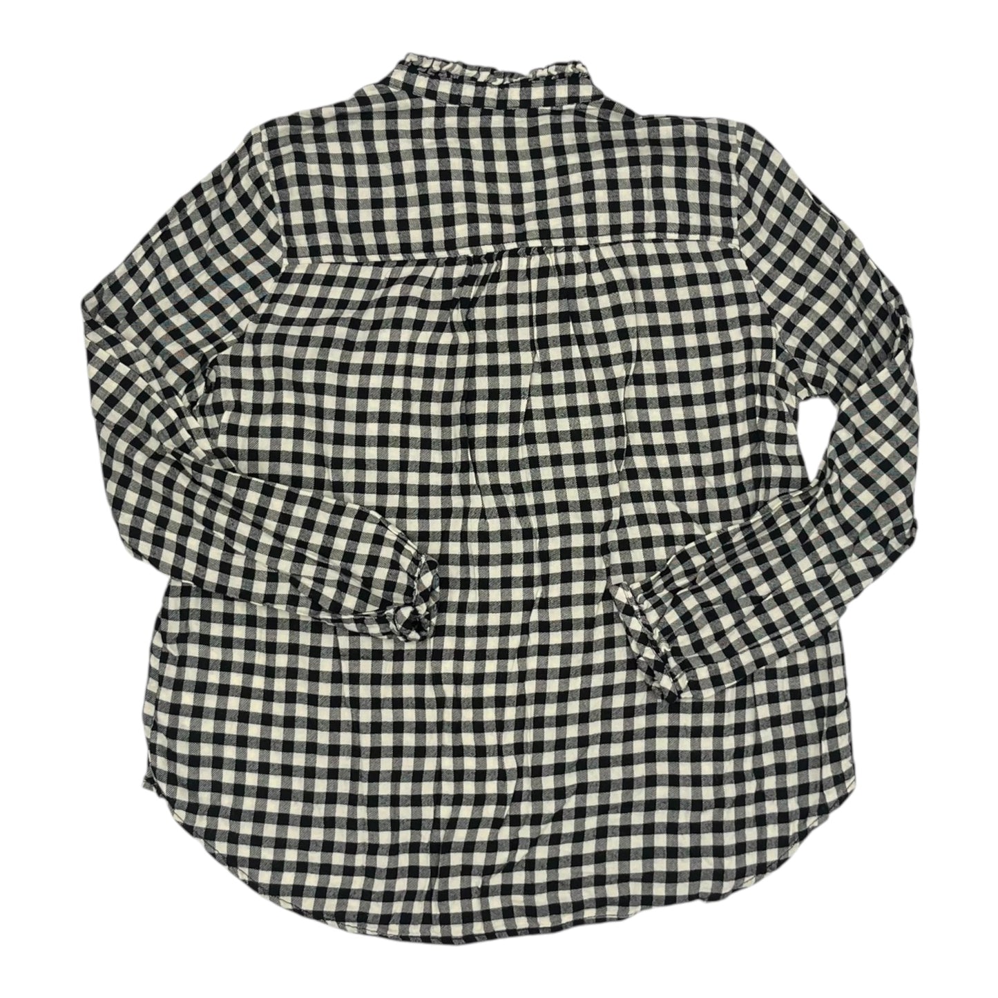 Top Ls By Beachlunchlounge In Black & Cream, Size:L