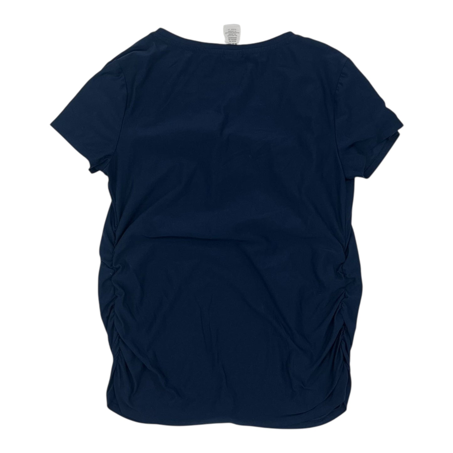 Mat Top Ss By Time And Tru In Navy, Size:M