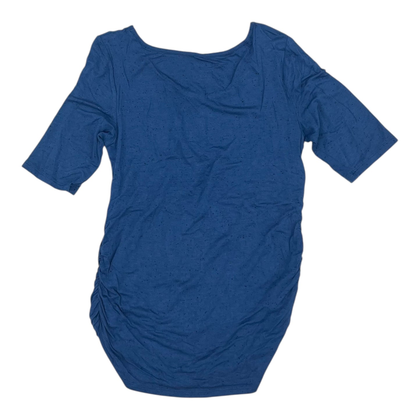 MATERNITY TOP SS by A GLOW in BLUE, Size:S