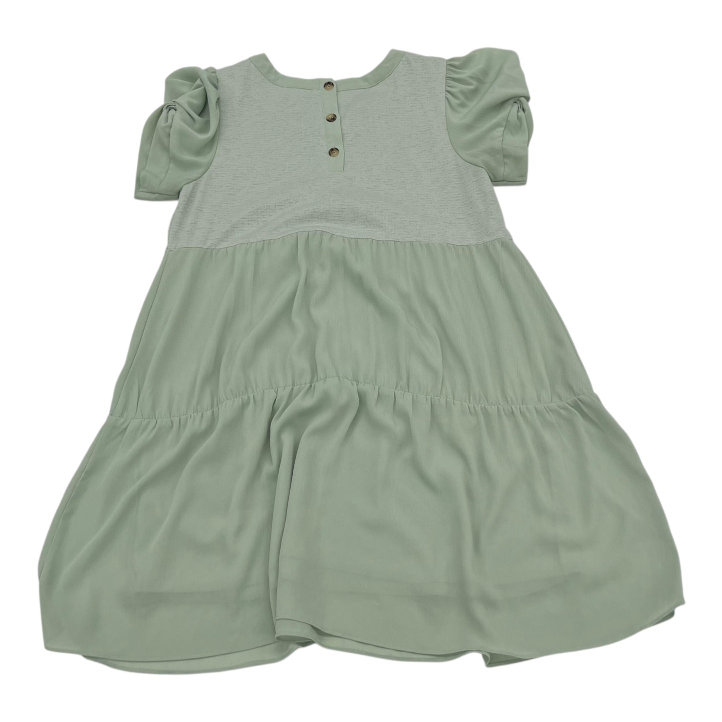 Dress Casual Short By Blu Pepper In Green, Size:S