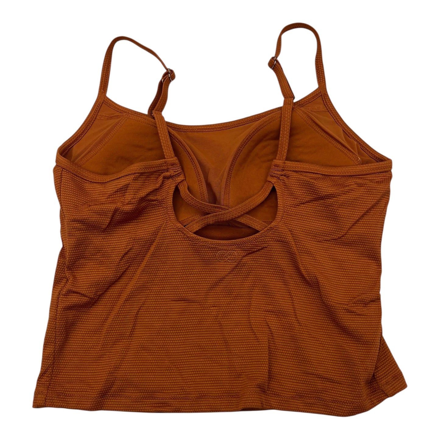 Athletic Tank Top By Calia In Orange, Size:M