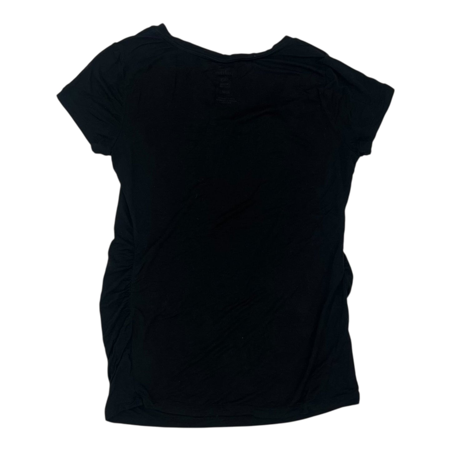 Mat Top Ss By Clothes Mentor In Black, Size:M