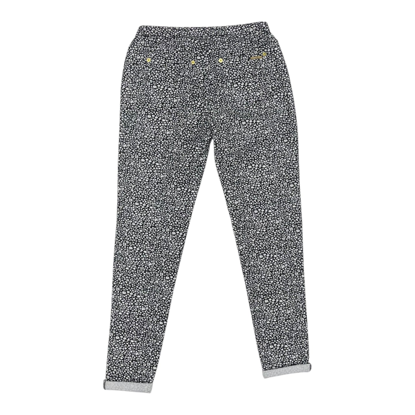 Pants Designer By Michael Kors In Black, Size:S