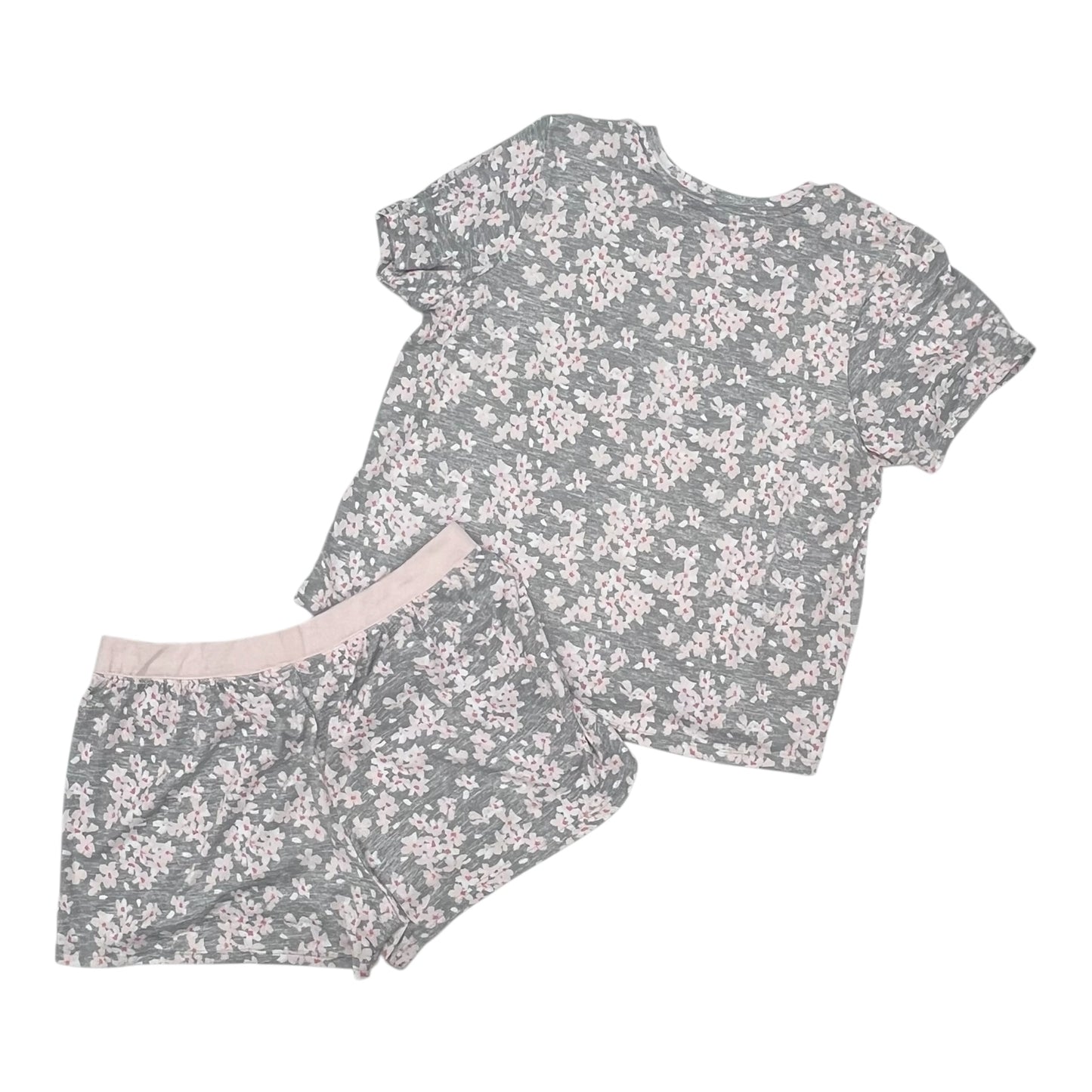 Pajamas 2Pc By Clothes Mentor In Grey & Pink, Size:1X