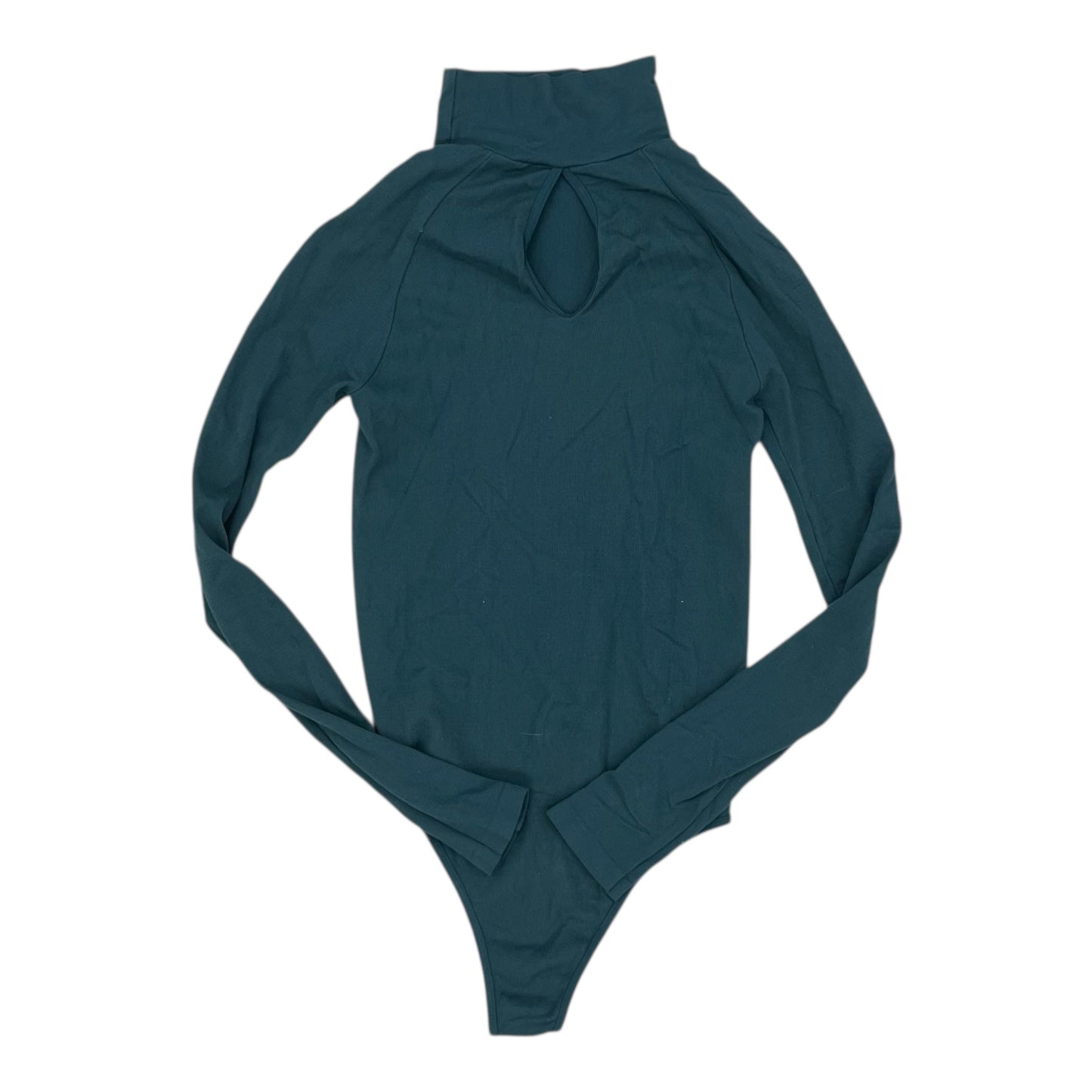 Bodysuit By Free People In Teal, Size:M