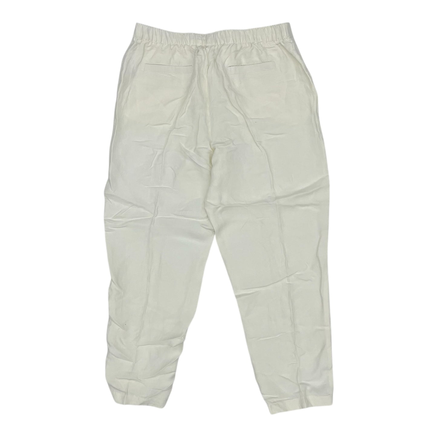 Pants Designer By Halston In Cream, Size:Xl