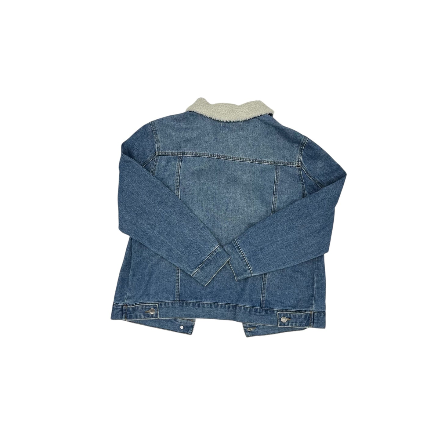 Jacket Denim By Cme In Blue Denim, Size:Xl