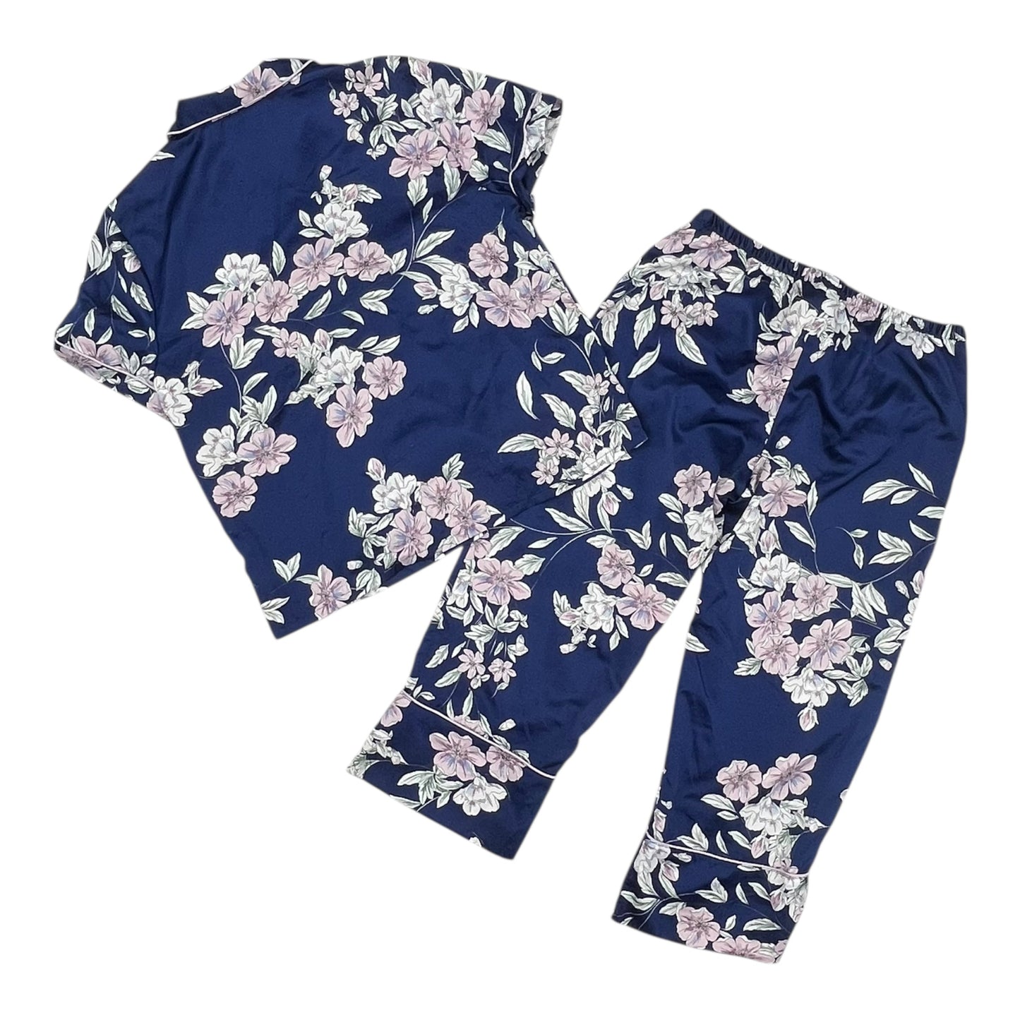 Pajamas 2Pc By Clothes Mentor In Blue, Size:L