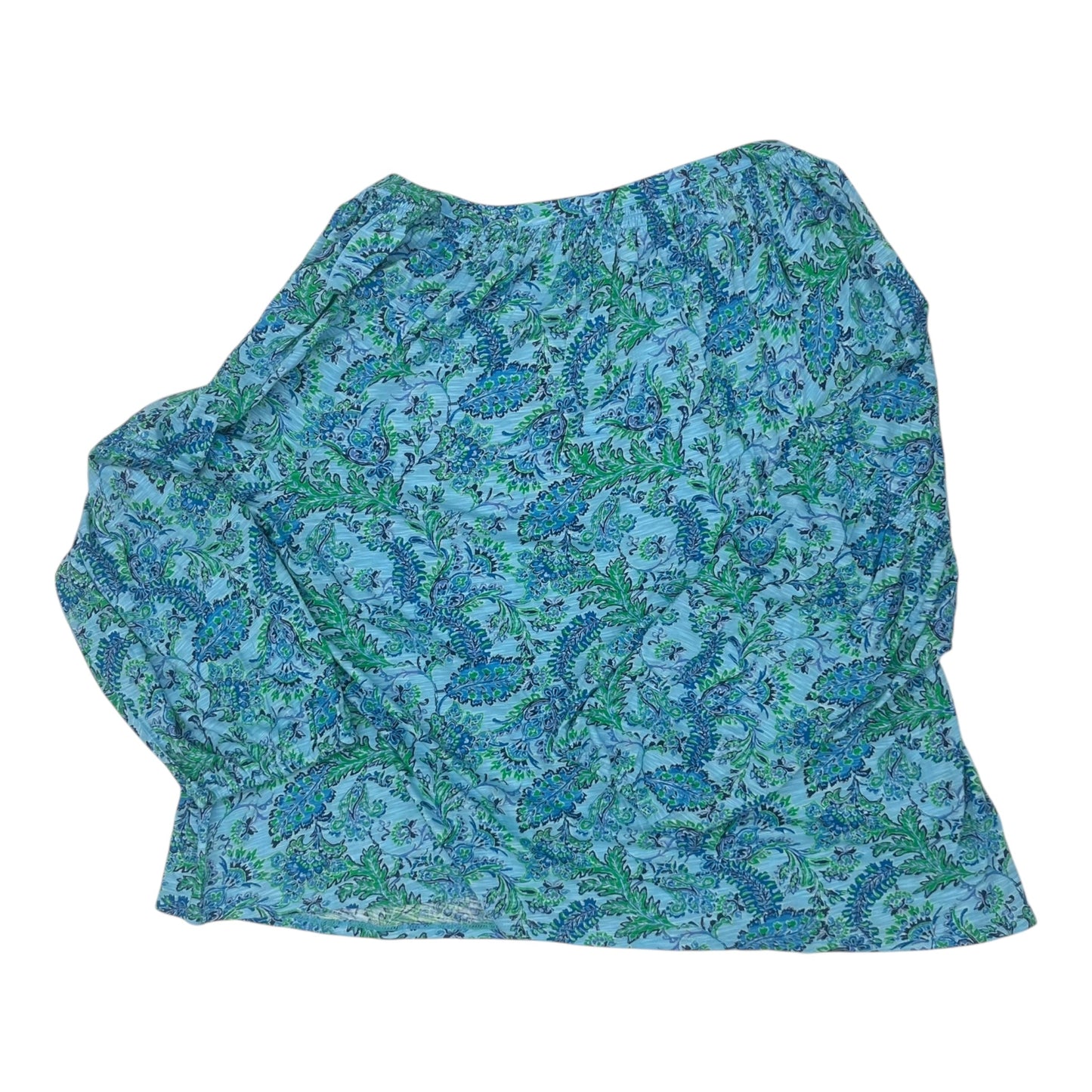 Blouse Ls By J. Jill In Blue