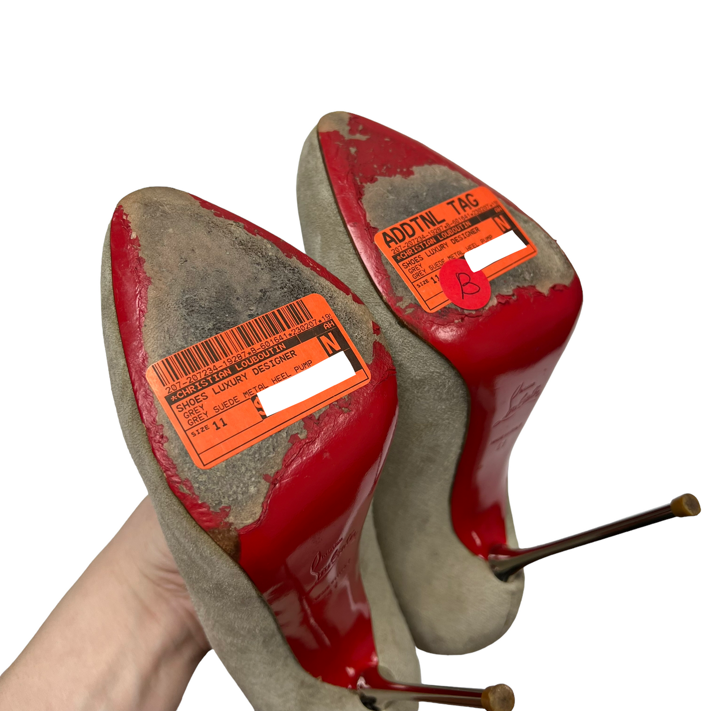 Shoes Luxury Designer By Christian Louboutin Size: 11