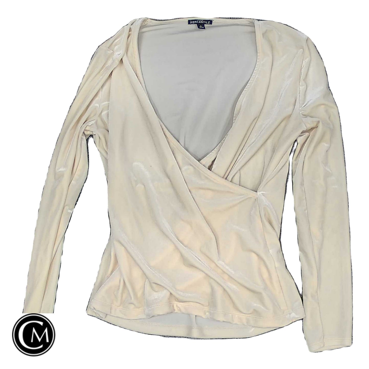 Top Ls By J. Crew In Cream, Size: L